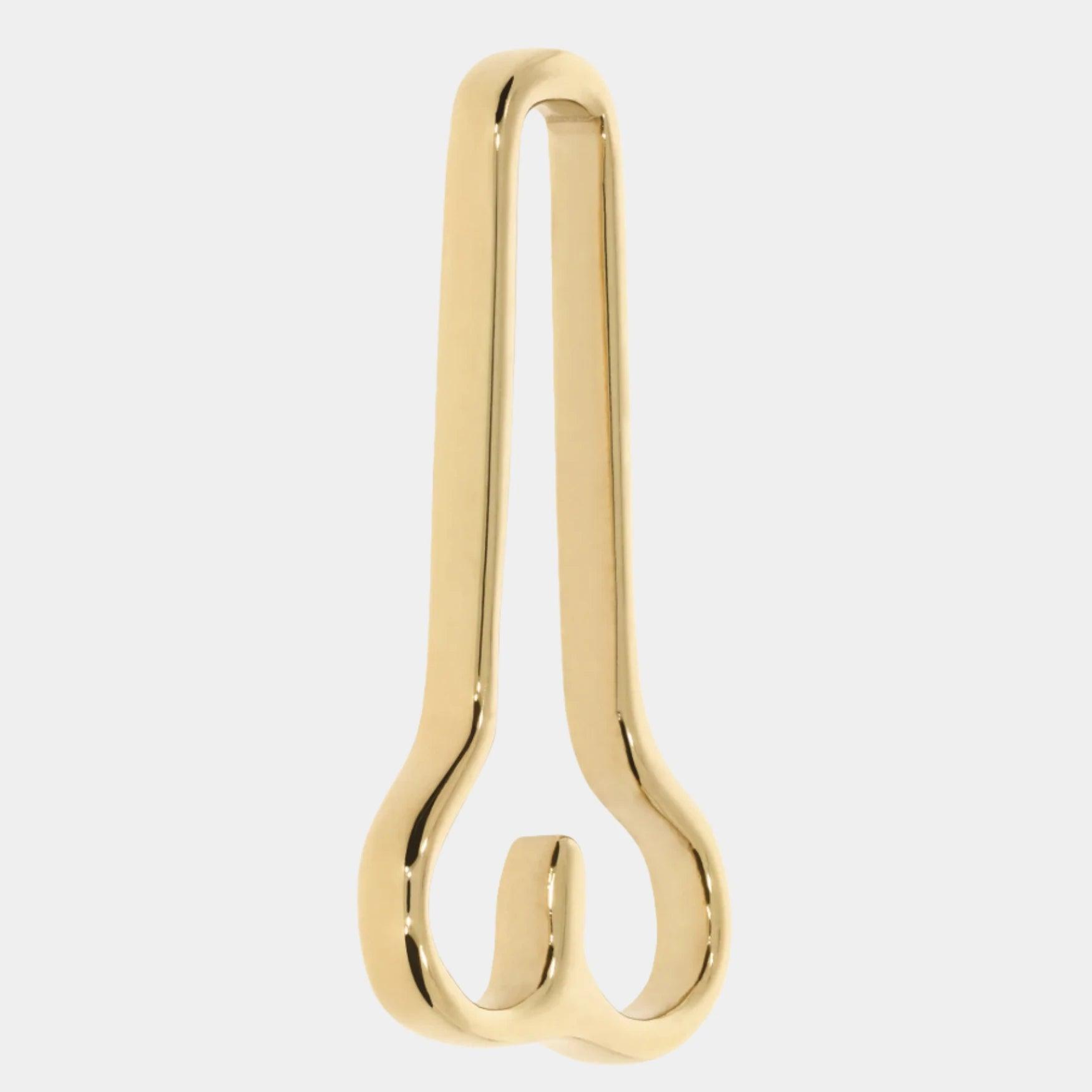 Aries Chain Necklace With Willy Charm - Gold - Never Never