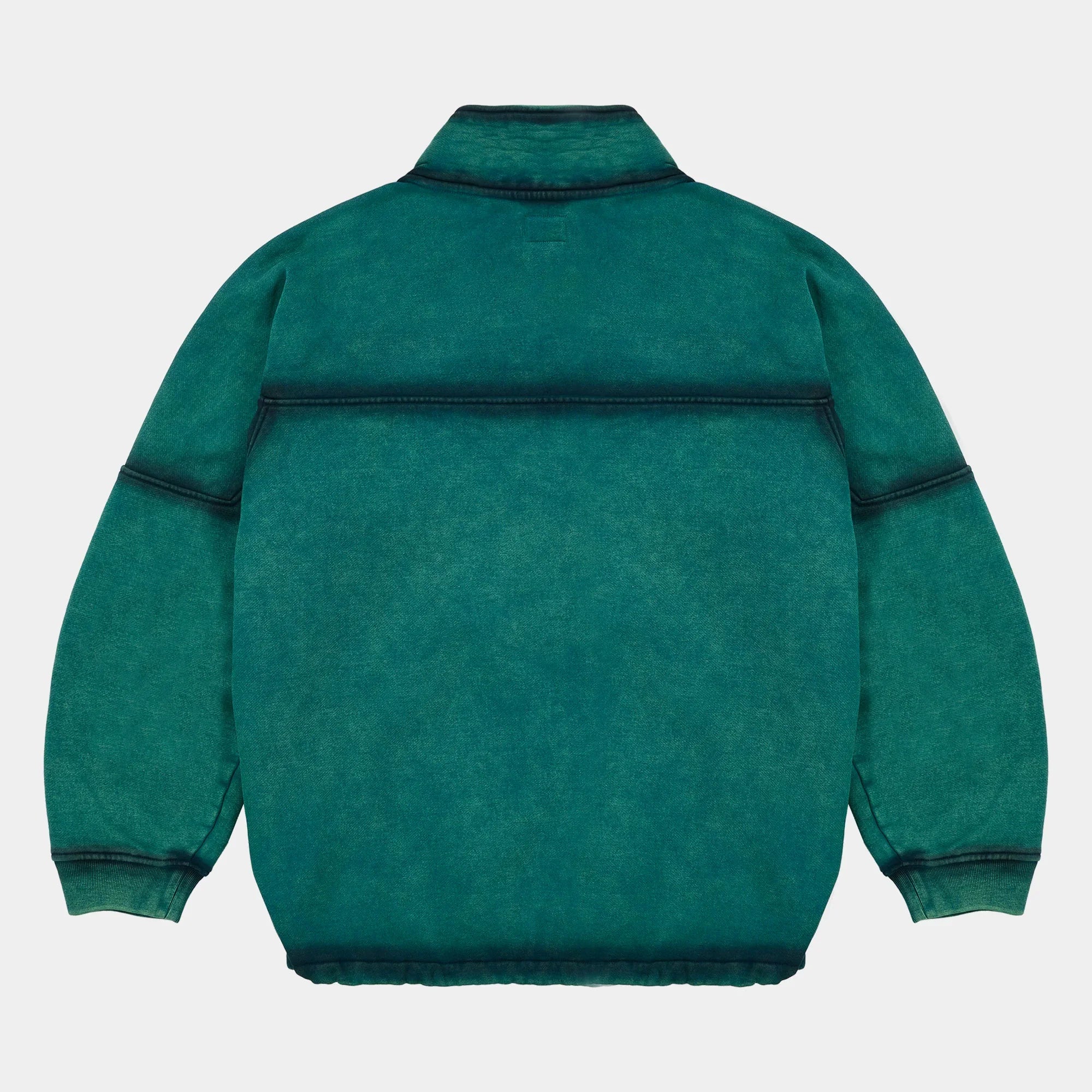 The Trilogy Tapes TTT Spray Funnel Neck - Sea Moss/Black