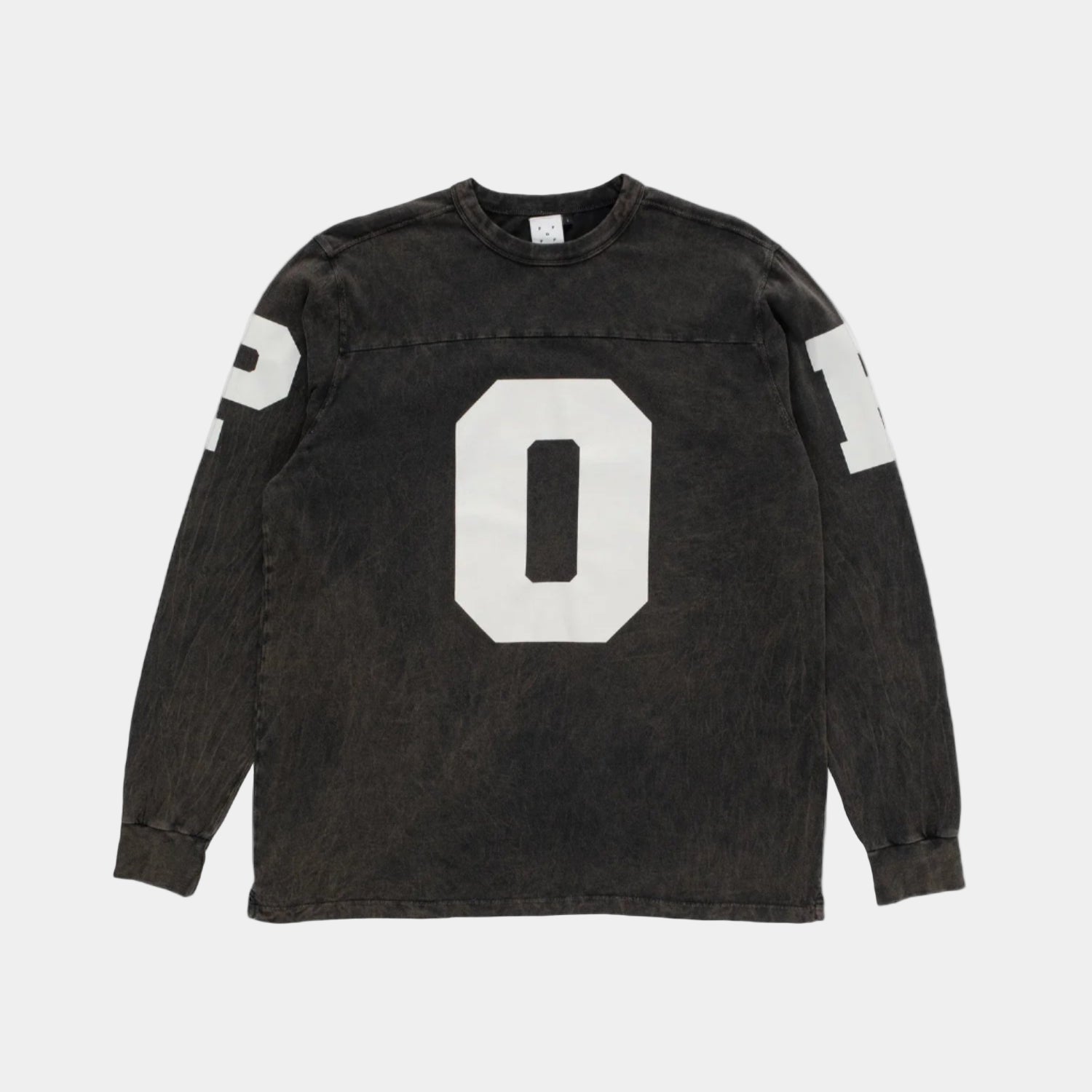 Pop Trading Company Football LS T-Shirt - Black