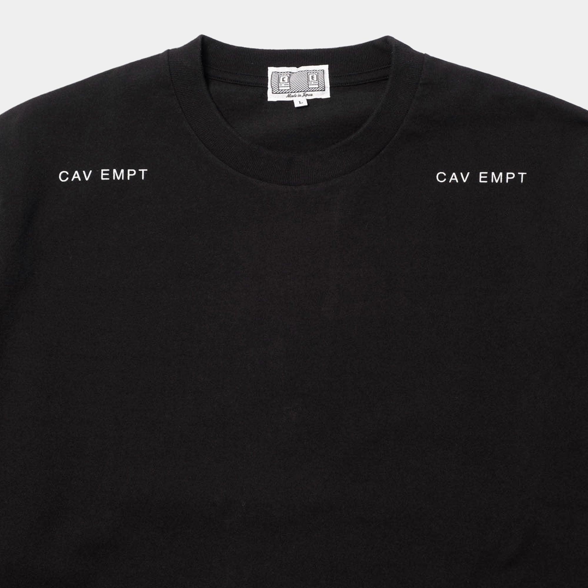 Cav Empt As Dark Plan Long Sleeve T-Shirt - Black - Never Never