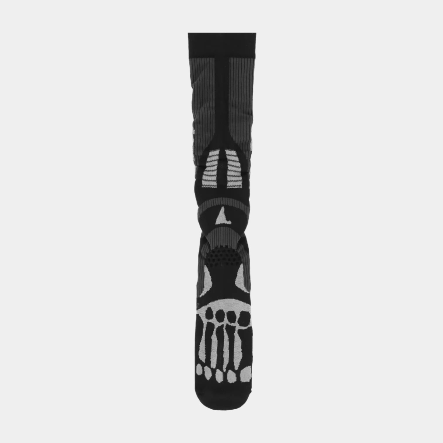 ROA Bones Long Socks - Dark Grey