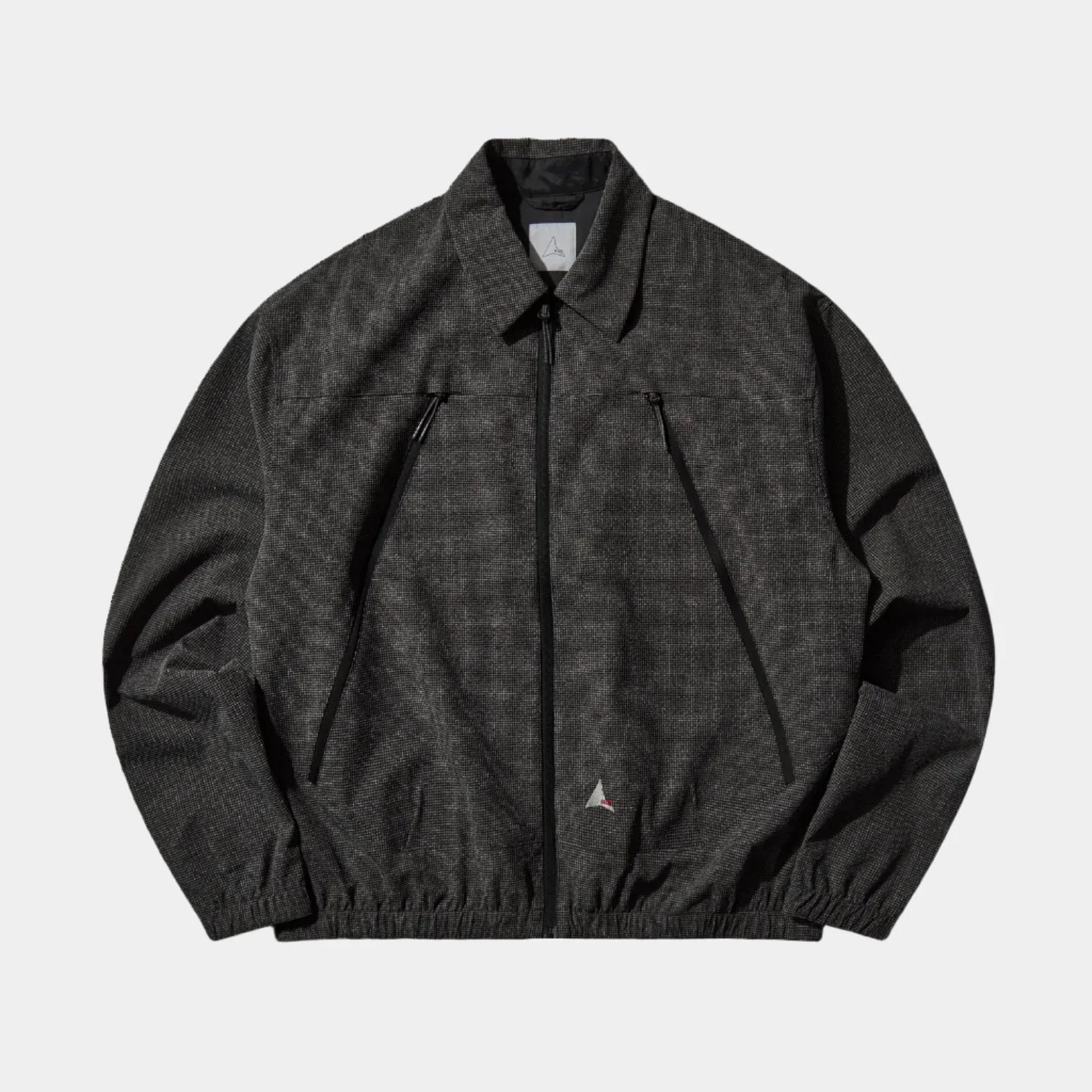 ROA Lamon Reinforced Technical Zip Up Shirt - Black