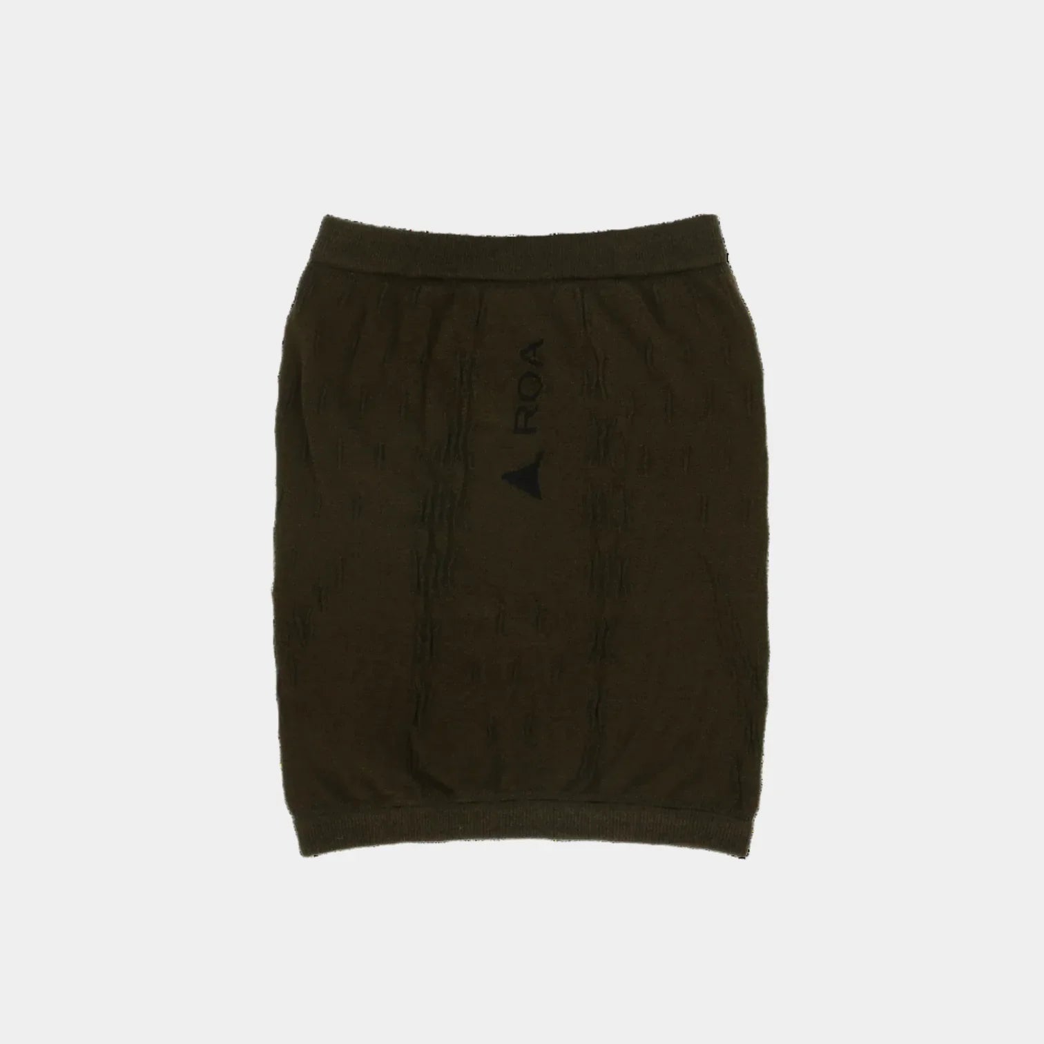 ROA Golm Dryarn Seamless Neck Warmer - Dark Brown