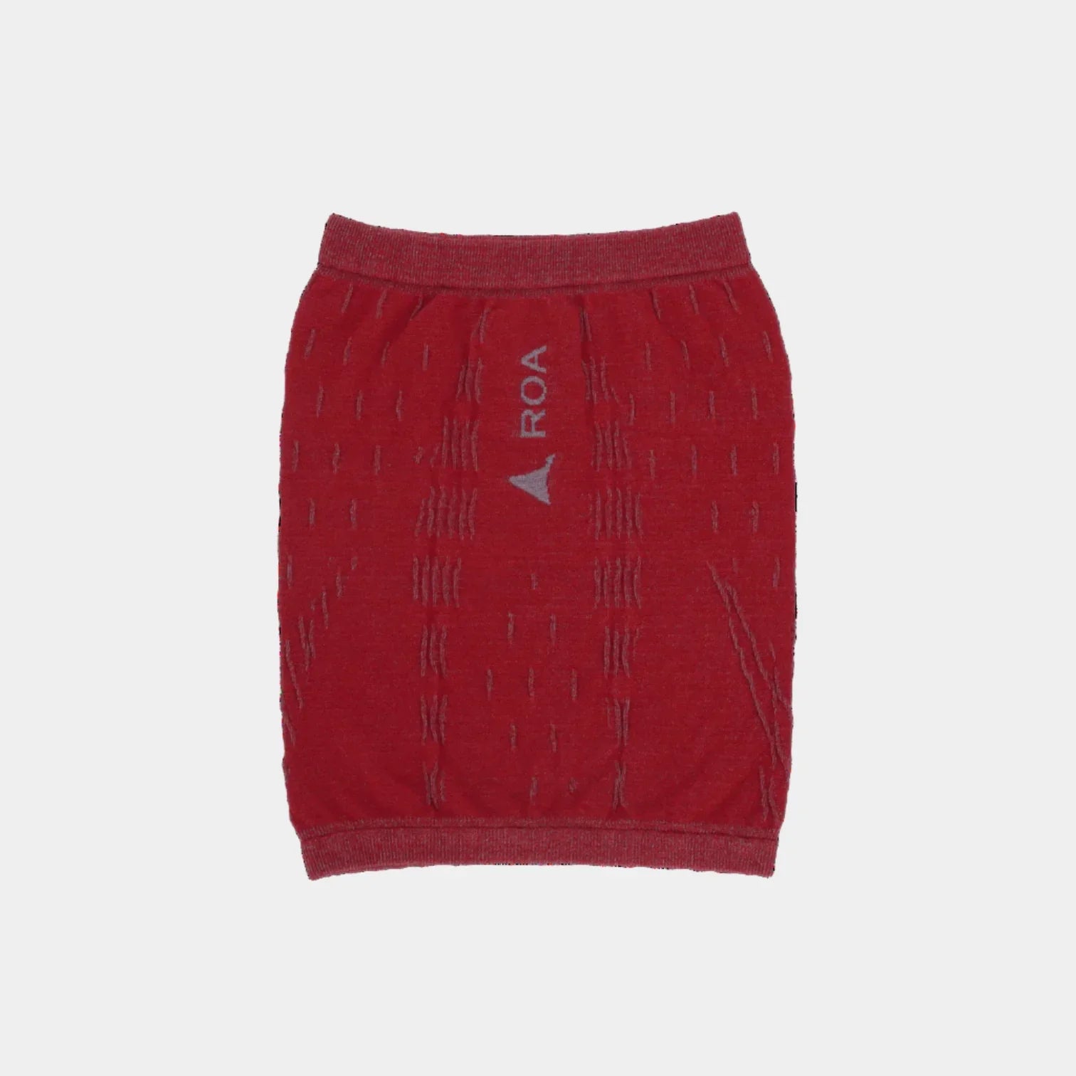 ROA Golm Dryarn Seamless Neck Warmer - Dark Red