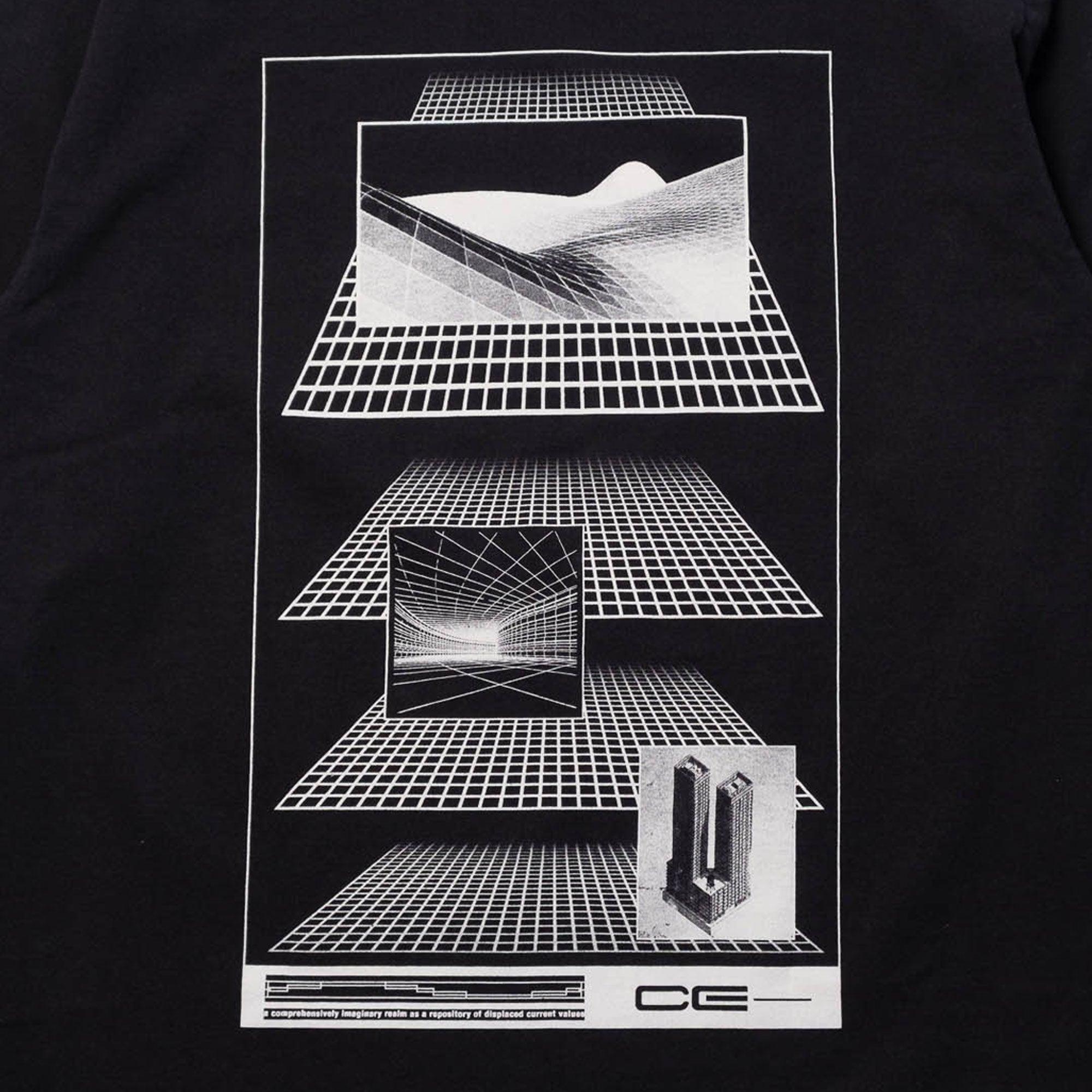 Cav Empt As Dark Plan Long Sleeve T-Shirt - Black - Never Never