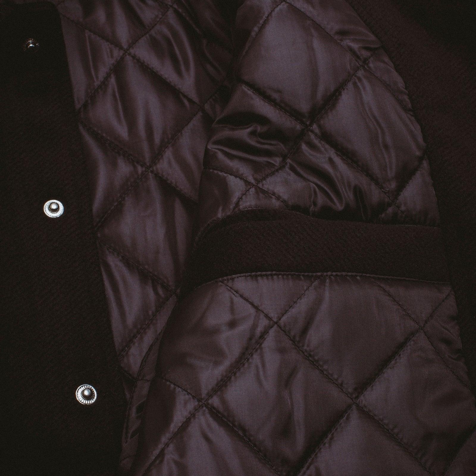 Fucking Awesome Korea Bar Varsity Jacket - Black - Never Never