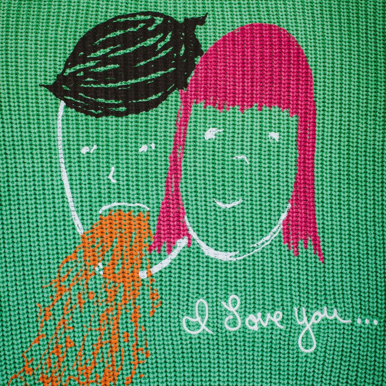 Fucking Awesome Overdyed Knit - Green