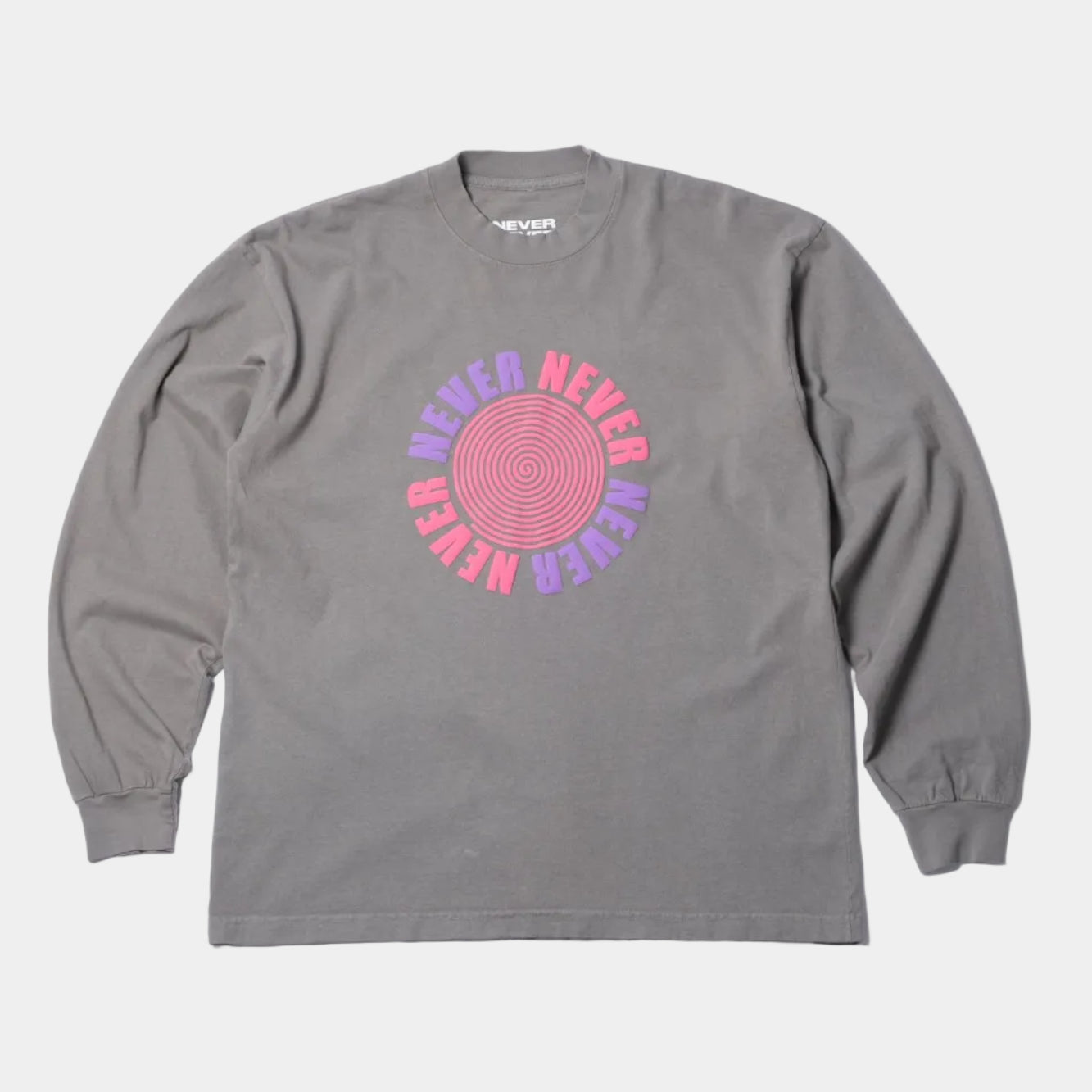 Never Never Spiral LS Tee - Eucalyptus
