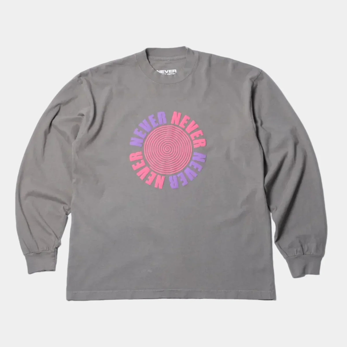 Never Never Spiral LS Tee - Eucalyptus