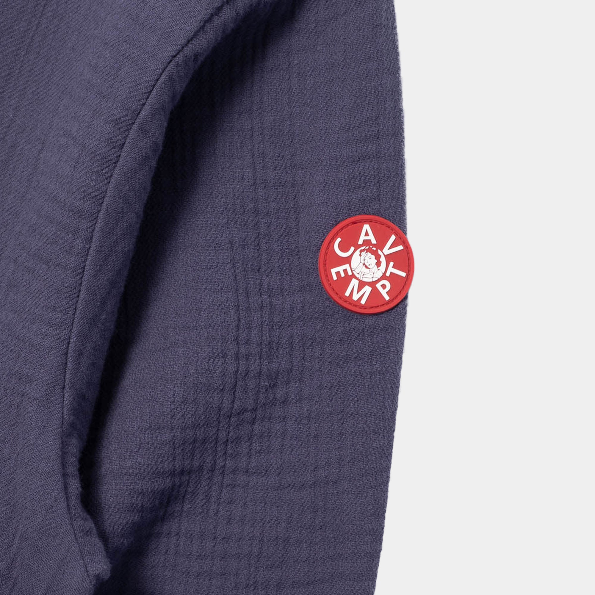Cav Empt AS 1Tower Gauze Crew Neck Sweater - Navy