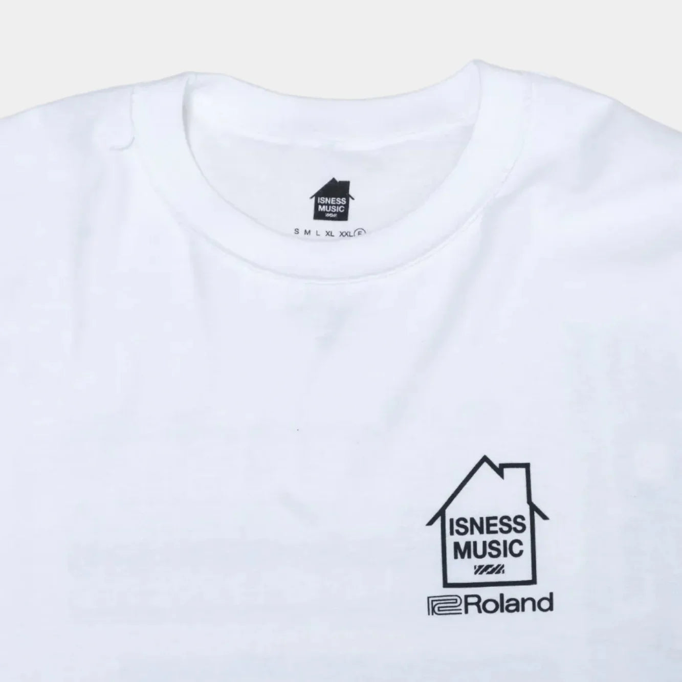 is-ness x Roland TR-909 LS Tee - White