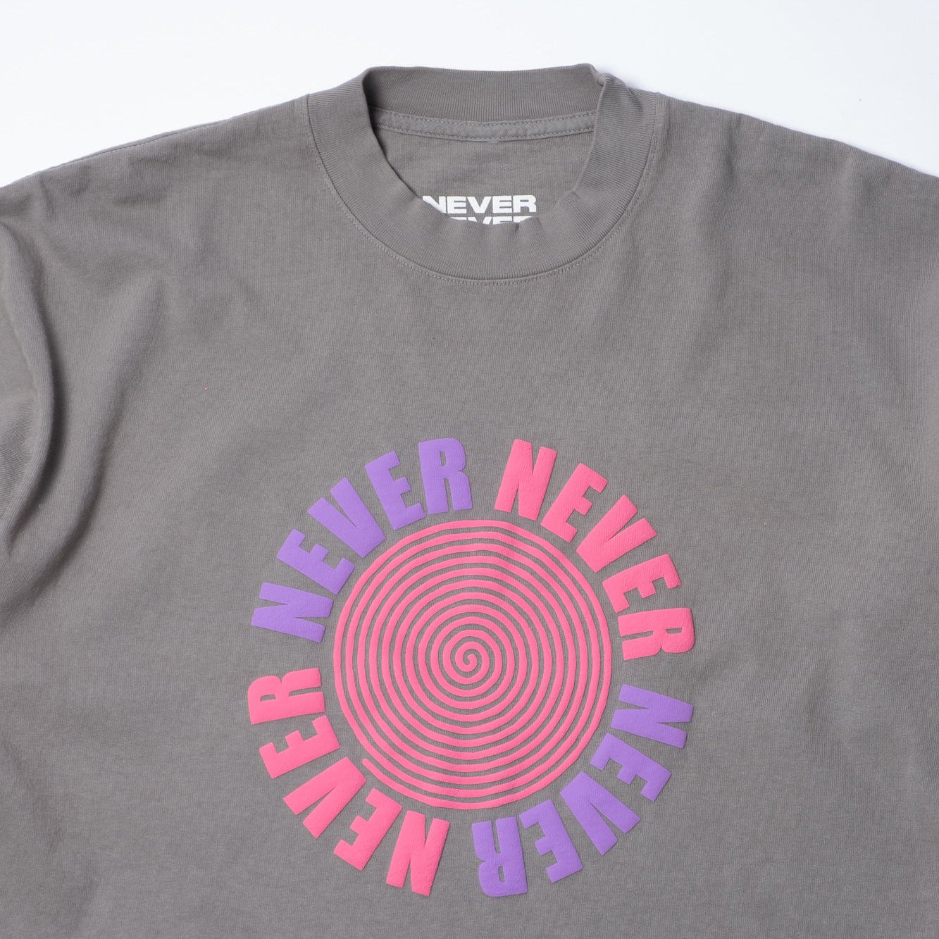 Never Never Spiral LS Tee - Eucalyptus