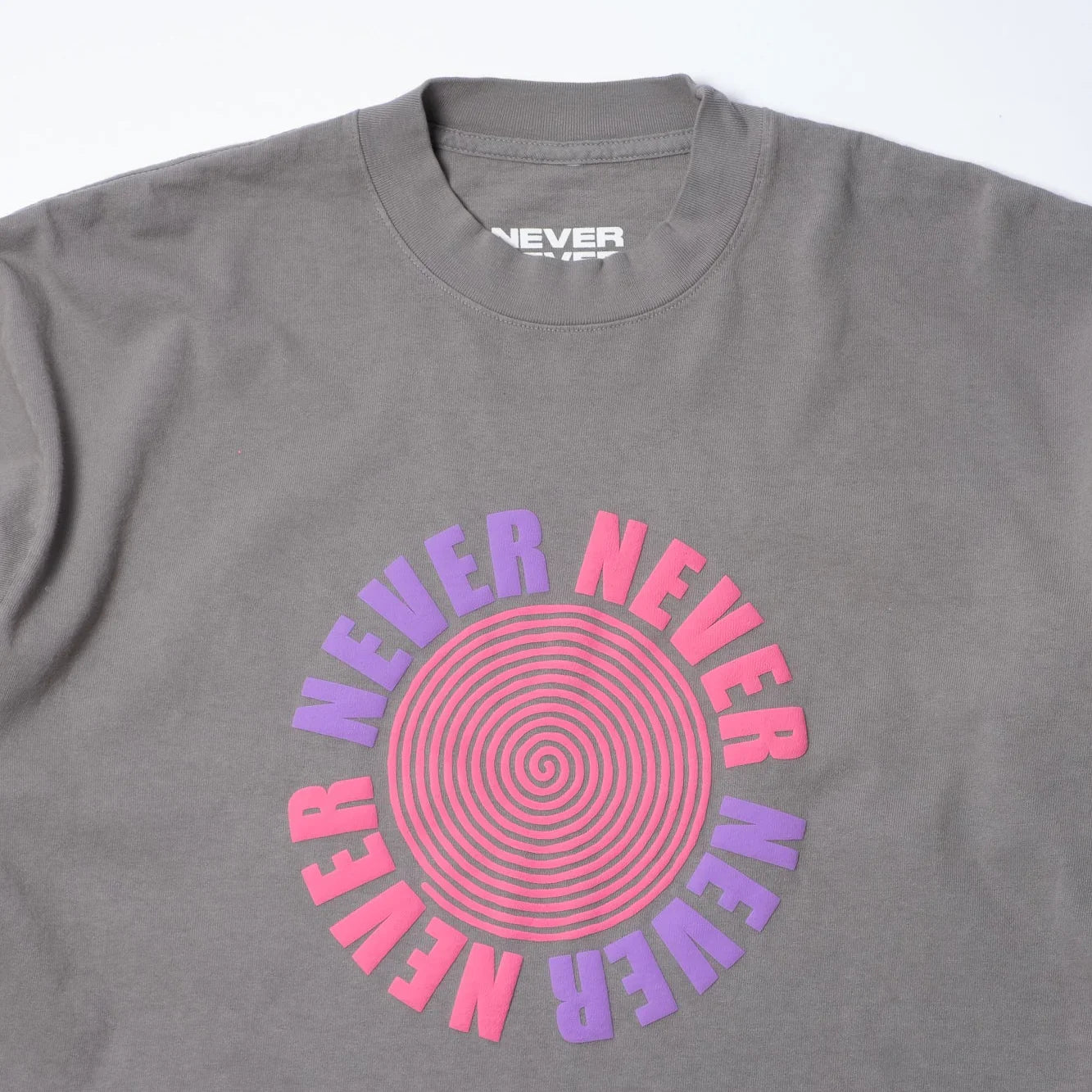 Never Never Spiral LS Tee - Eucalyptus