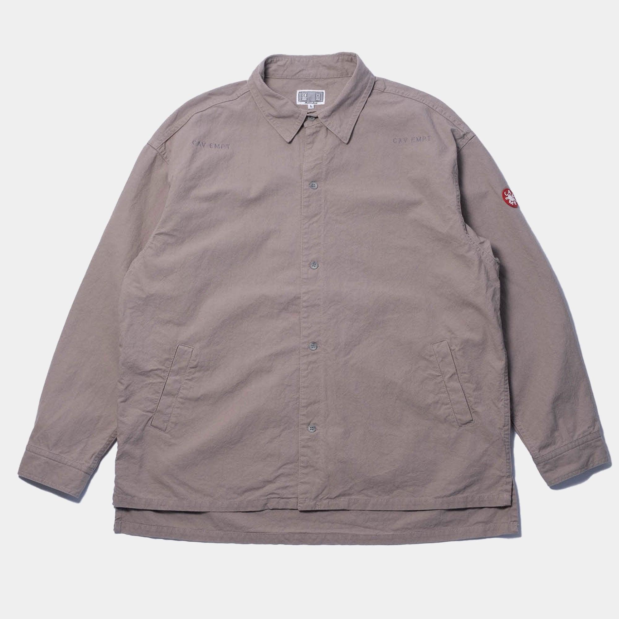 Cav Empt Welt Pockets Big Shirt - Grey - Never Never