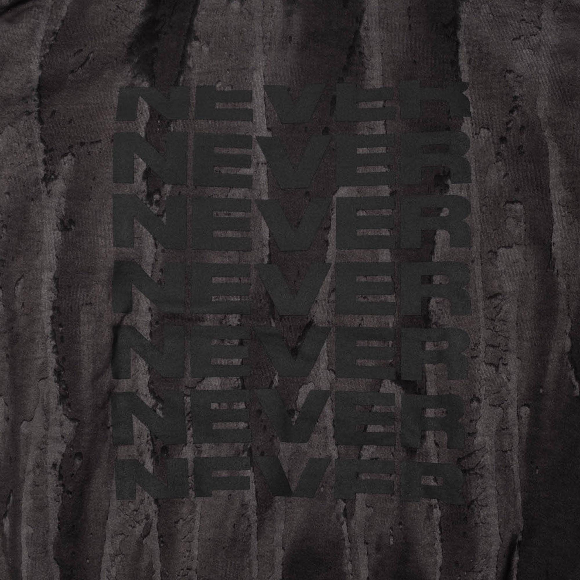 Never Never Concrète Hoody - Black - Never Never