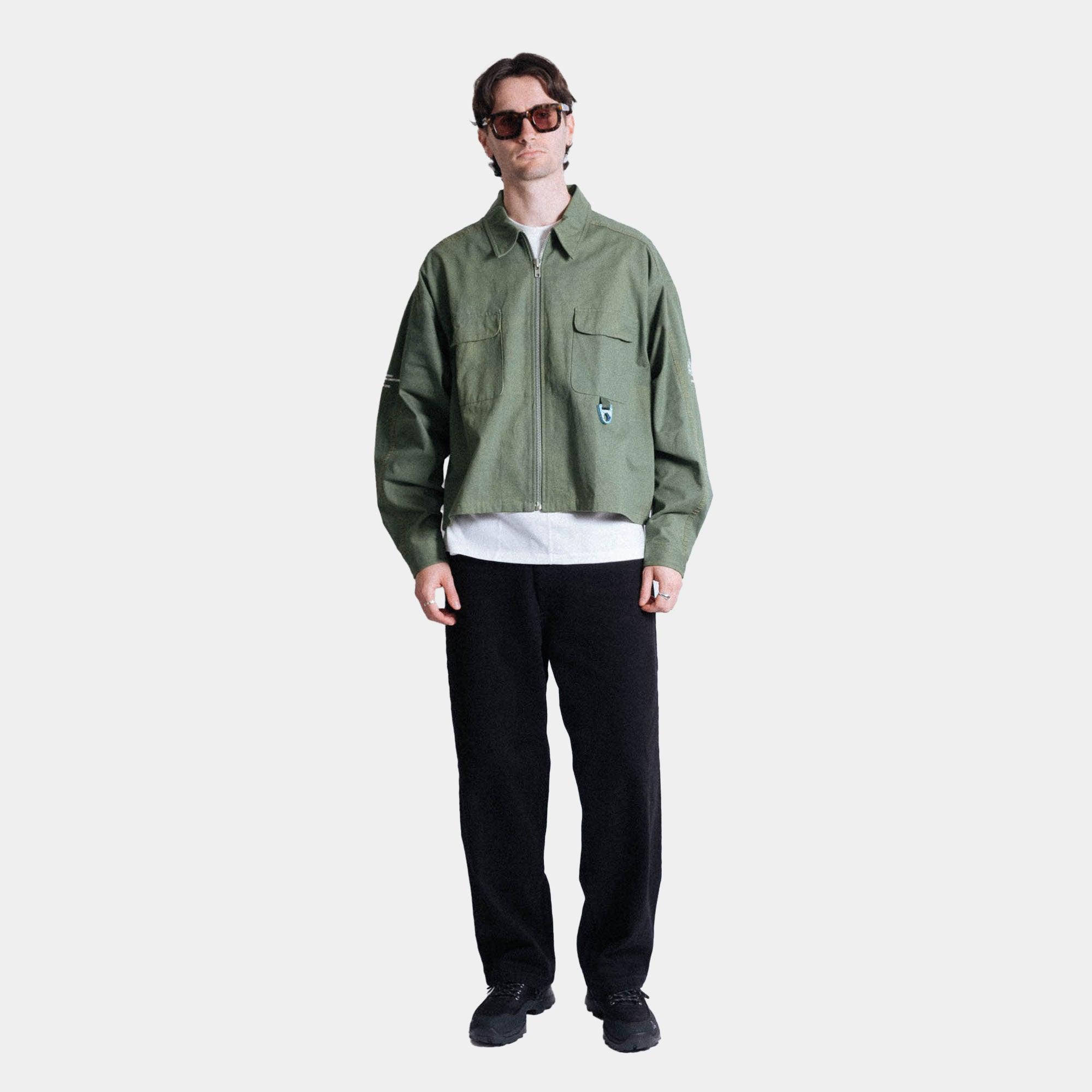Space Available Recycling Uniform Jacket - Green - Never Never