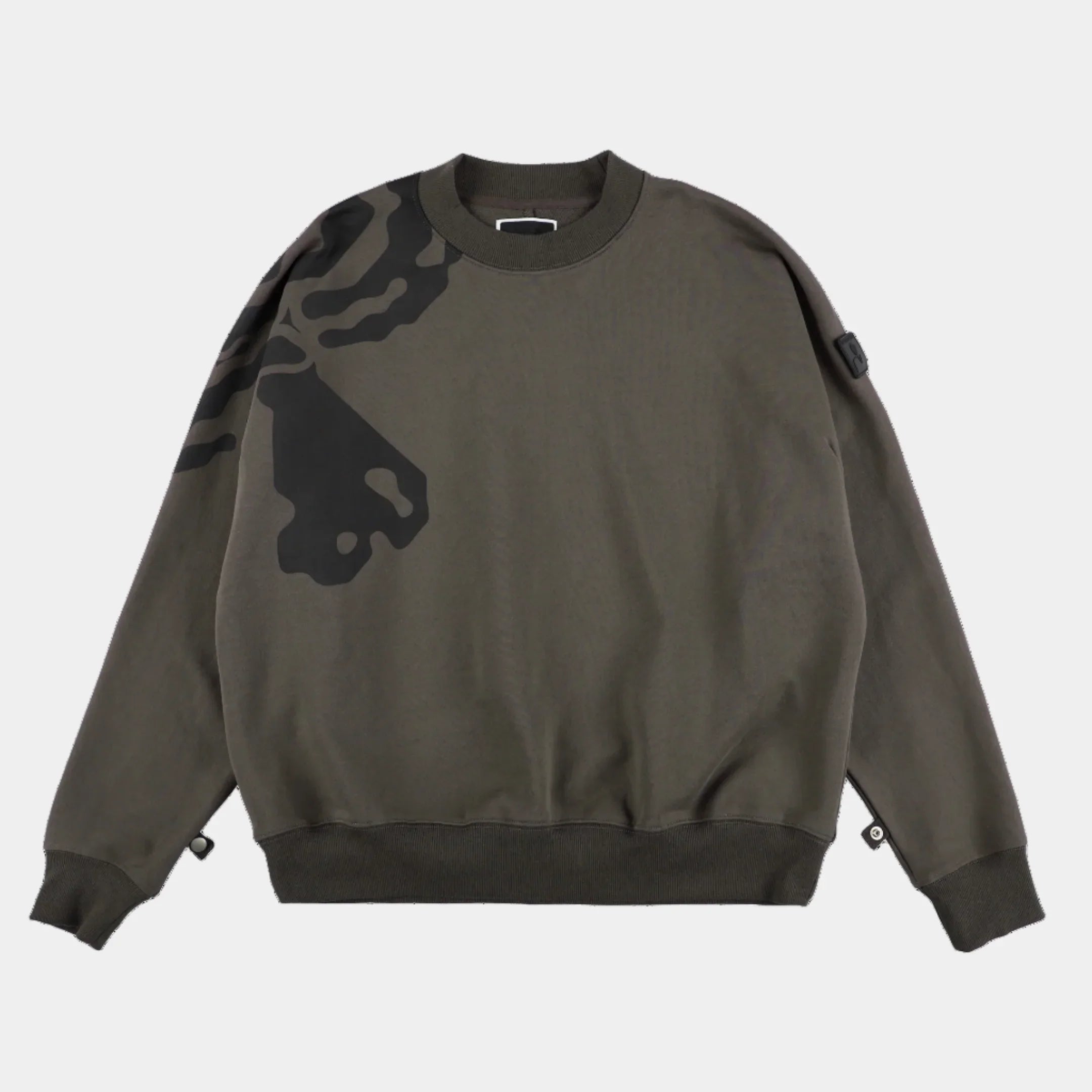 Phingerin Mono Seam Sweatshirt - Charcoal