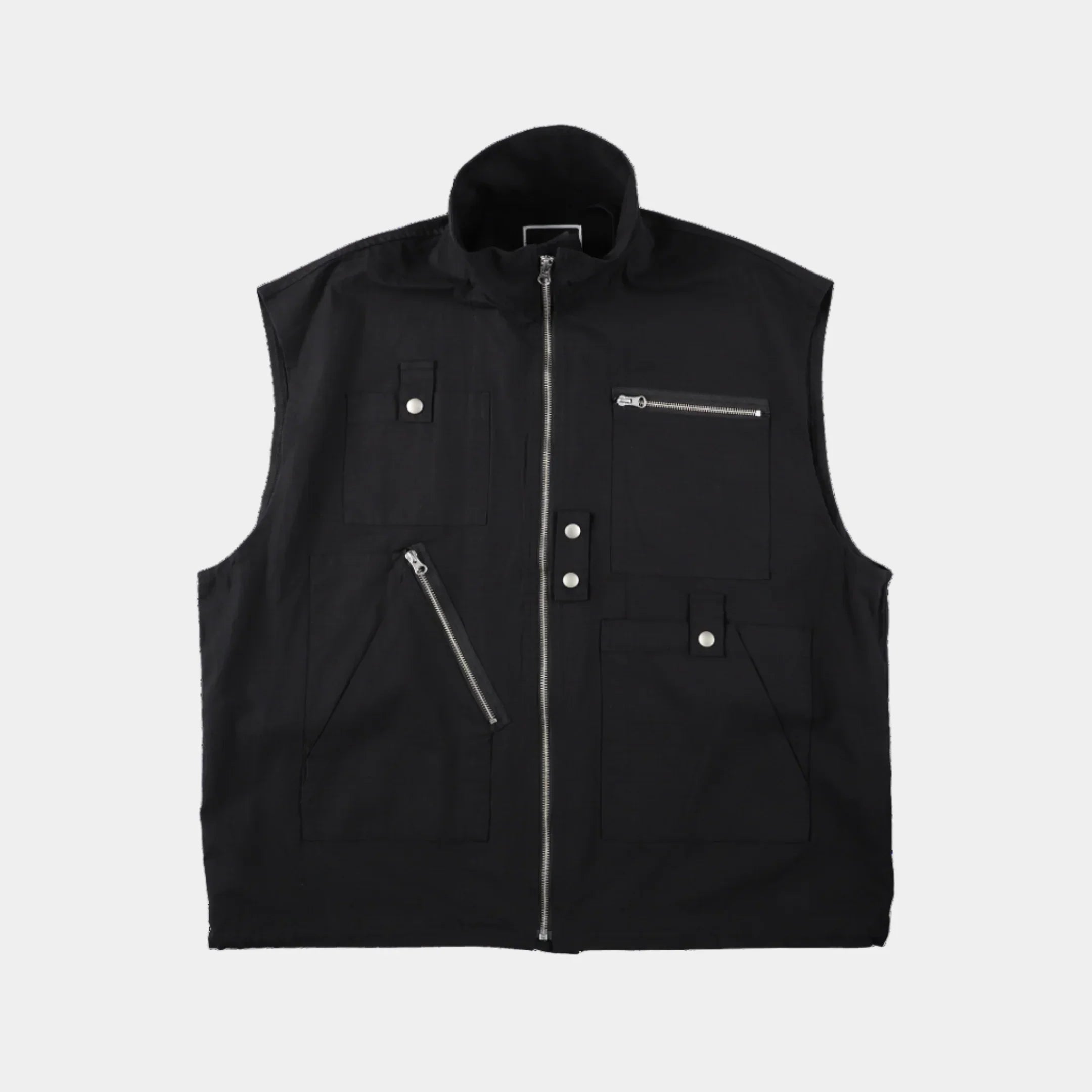 Phingerin Double Zip Ripstop Jacket - Black