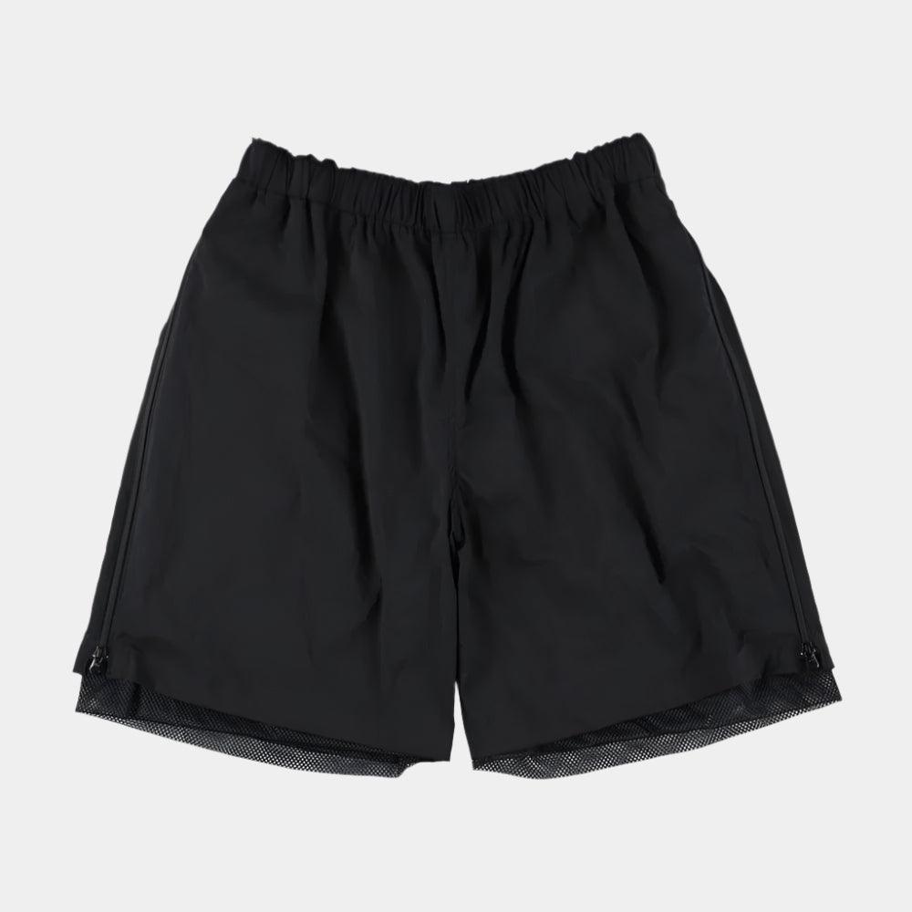 is-ness Technical Ventilation Shorts - Black - Never Never