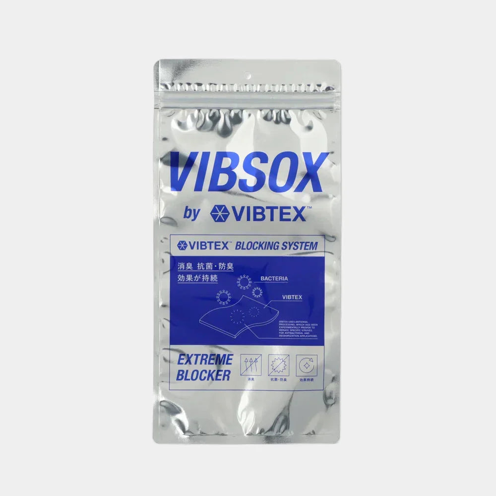 is-ness x VIBSOX Socks - Grey/White - Never Never