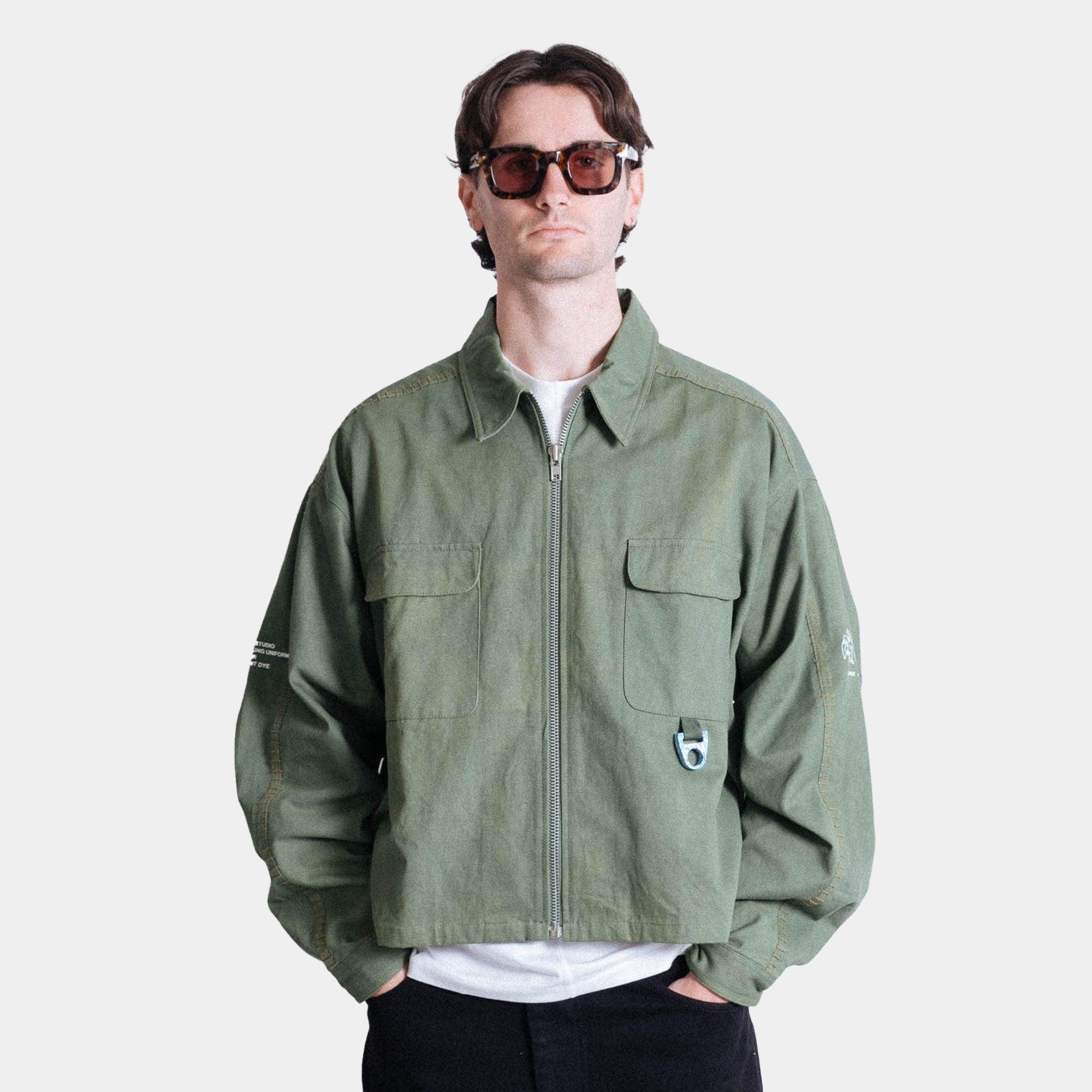 Space Available Recycling Uniform Jacket - Green - Never Never