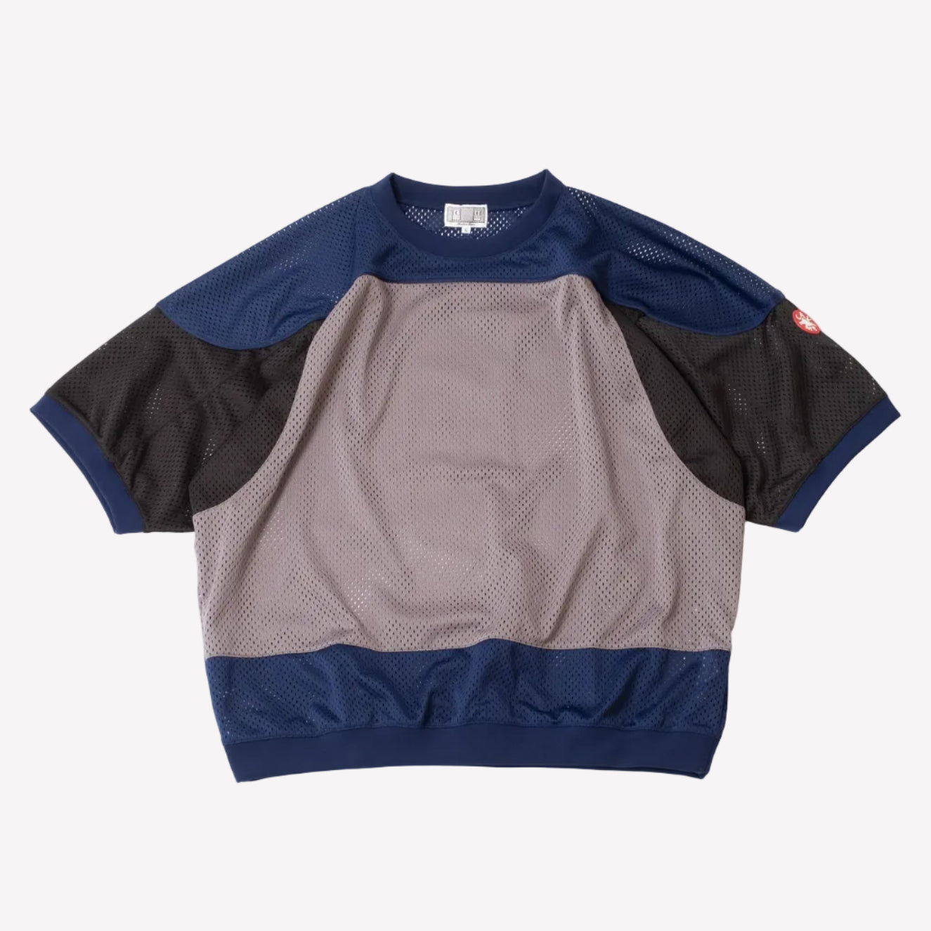 Cav Empt MD Temporal Distortion Mesh SS Top - Navy