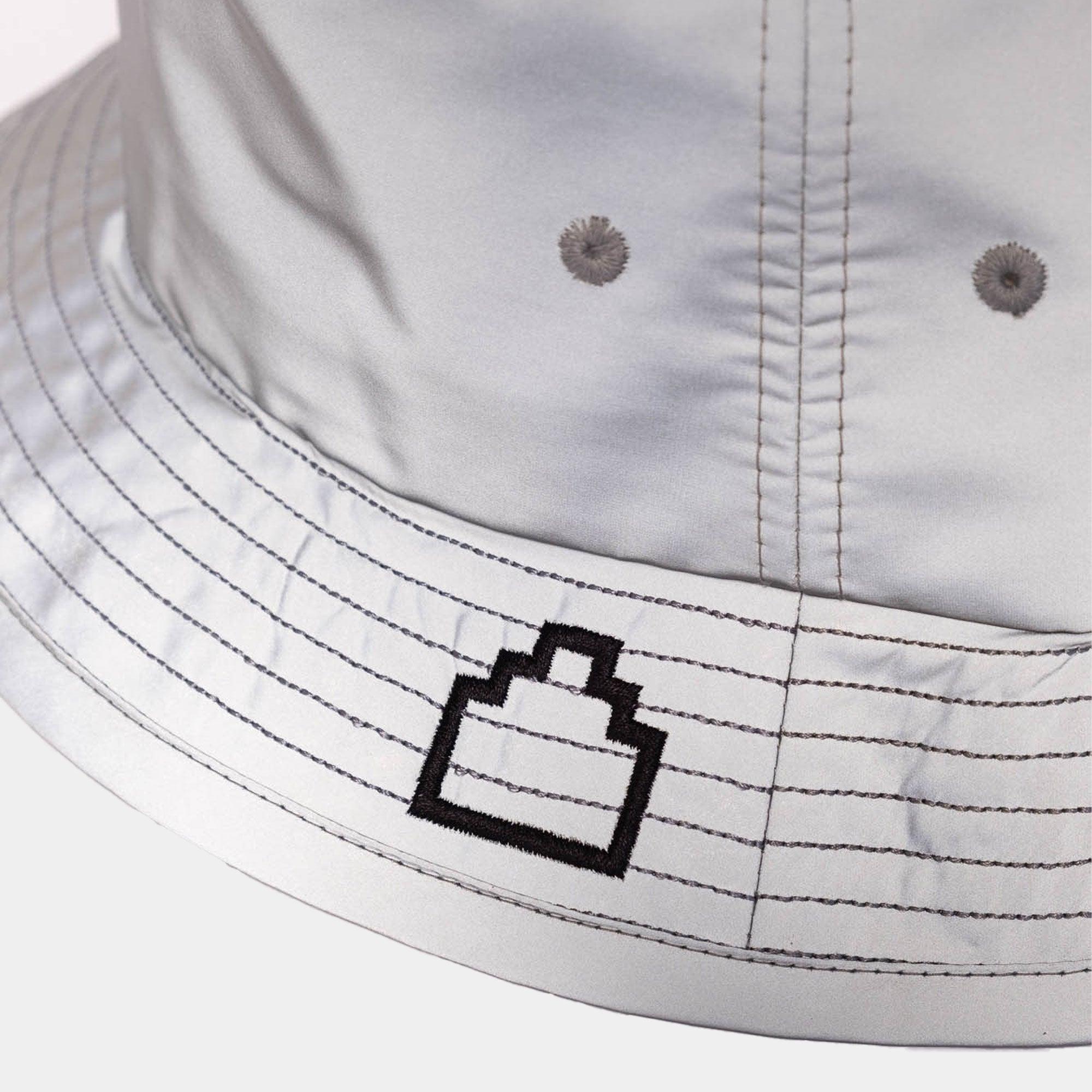 Cav Empt Reflect Bucket Hat - Silver - Never Never