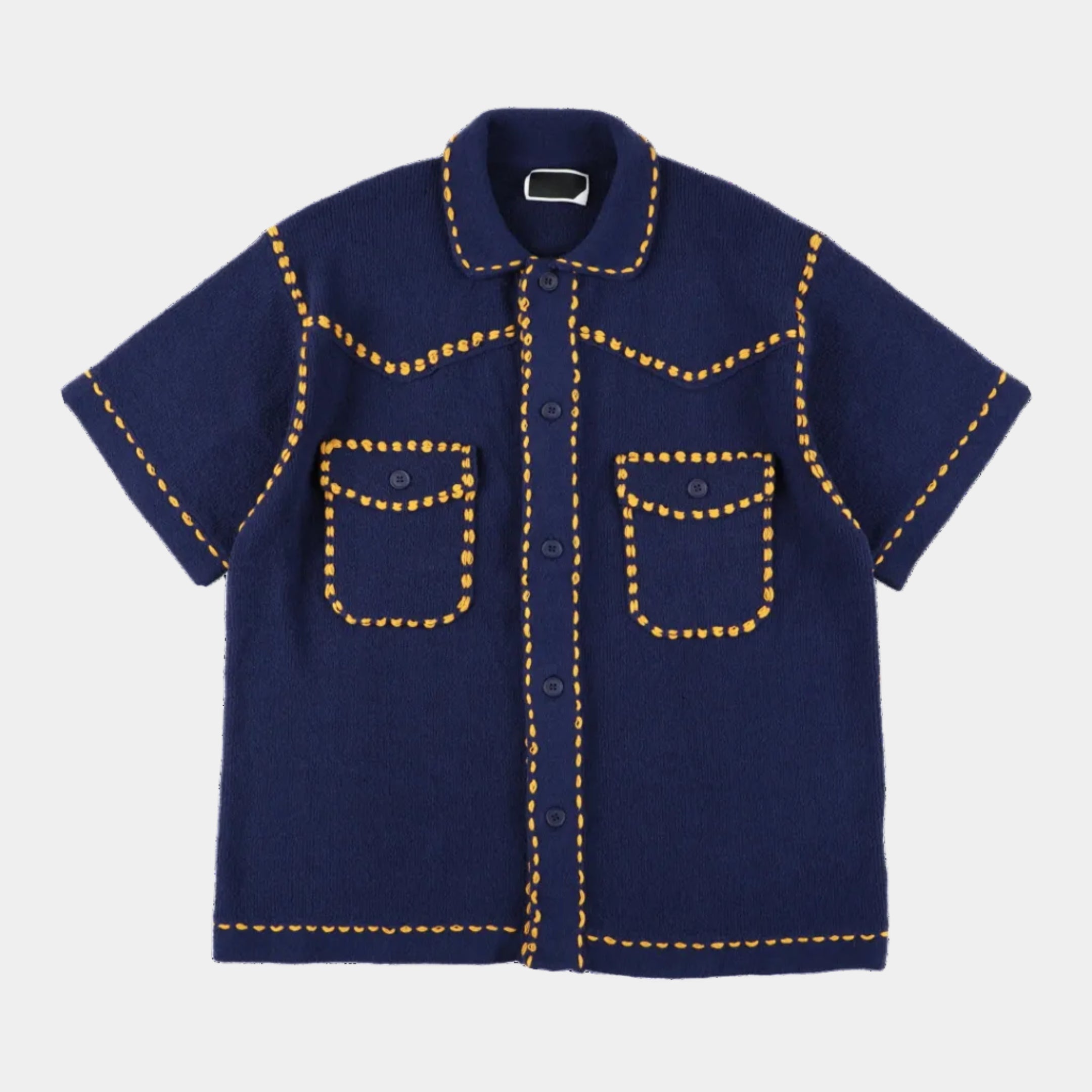Phingerin Summer PG1 Western Shirt - Navy