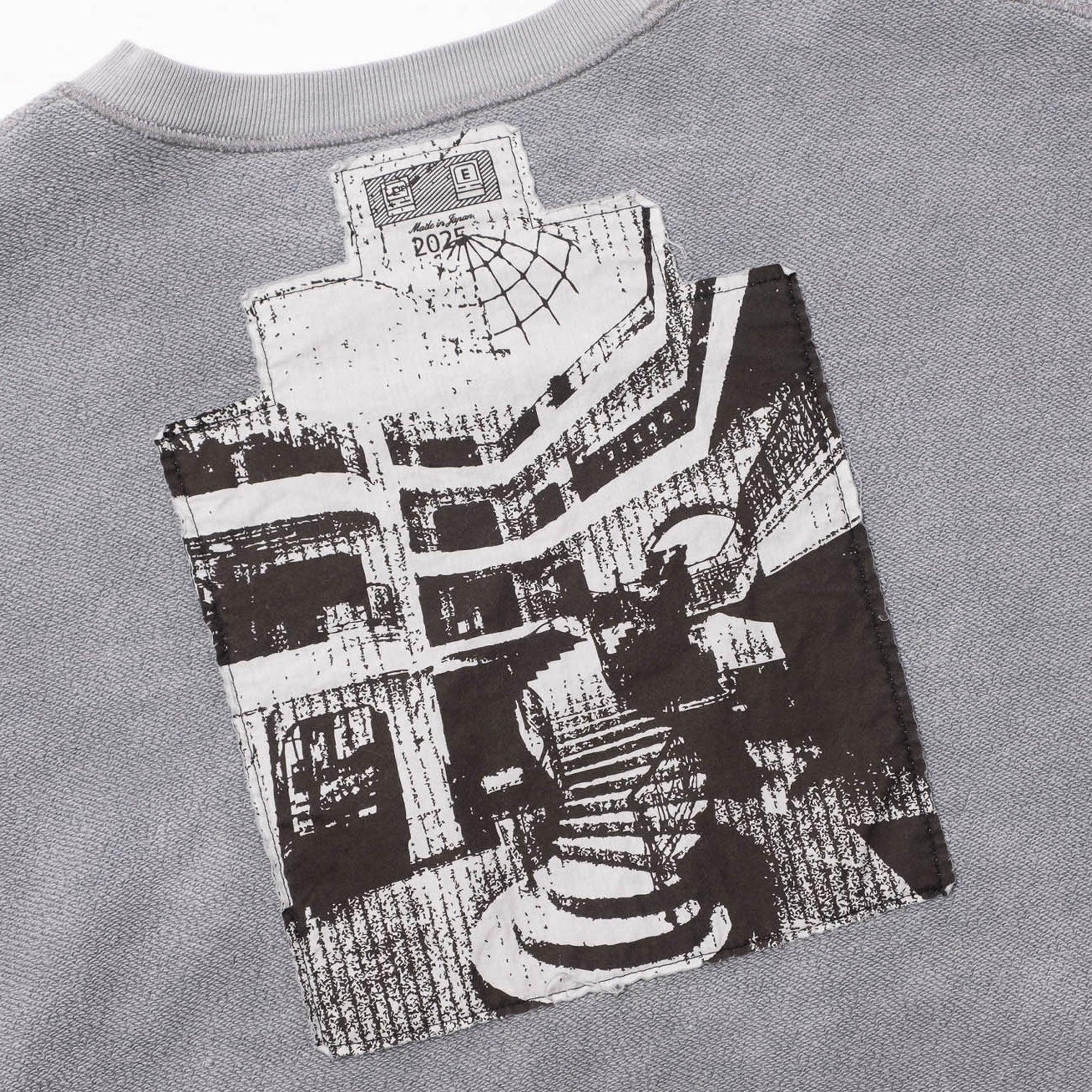Cav Empt Overdye FK MindfulnessBlock Crew Neck Sweater - Grey - Never Never