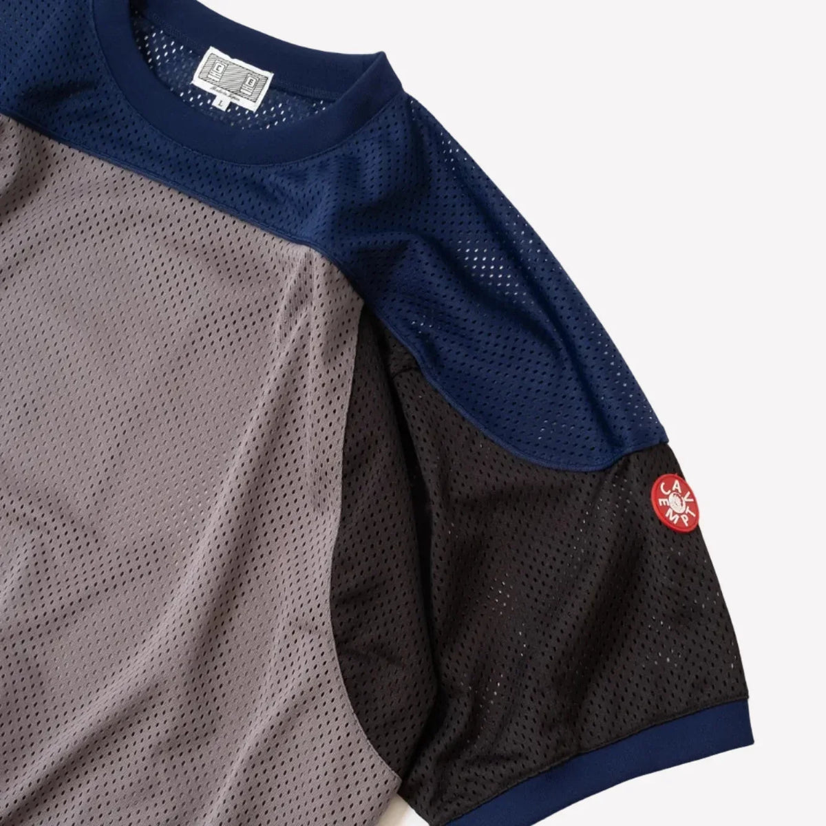Cav Empt MD Temporal Distortion Mesh SS Top - Navy