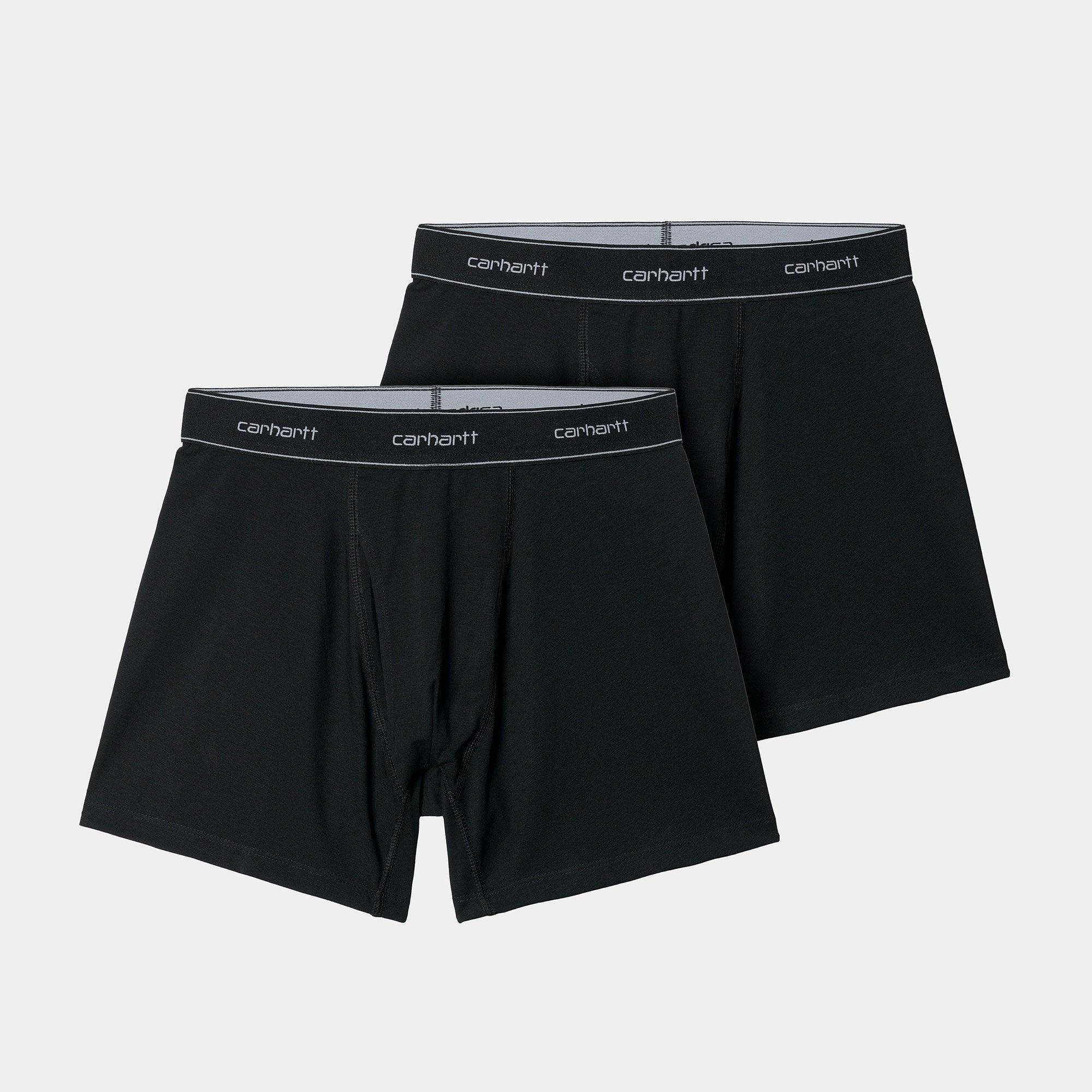 Carhartt WIP 2 Pack Cotton Trunks - Black - Never Never