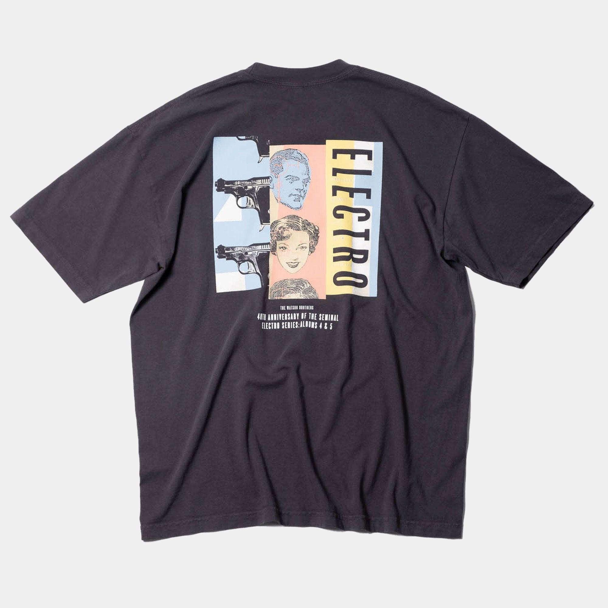 Watson Bros Tee - Charcoal - Never Never