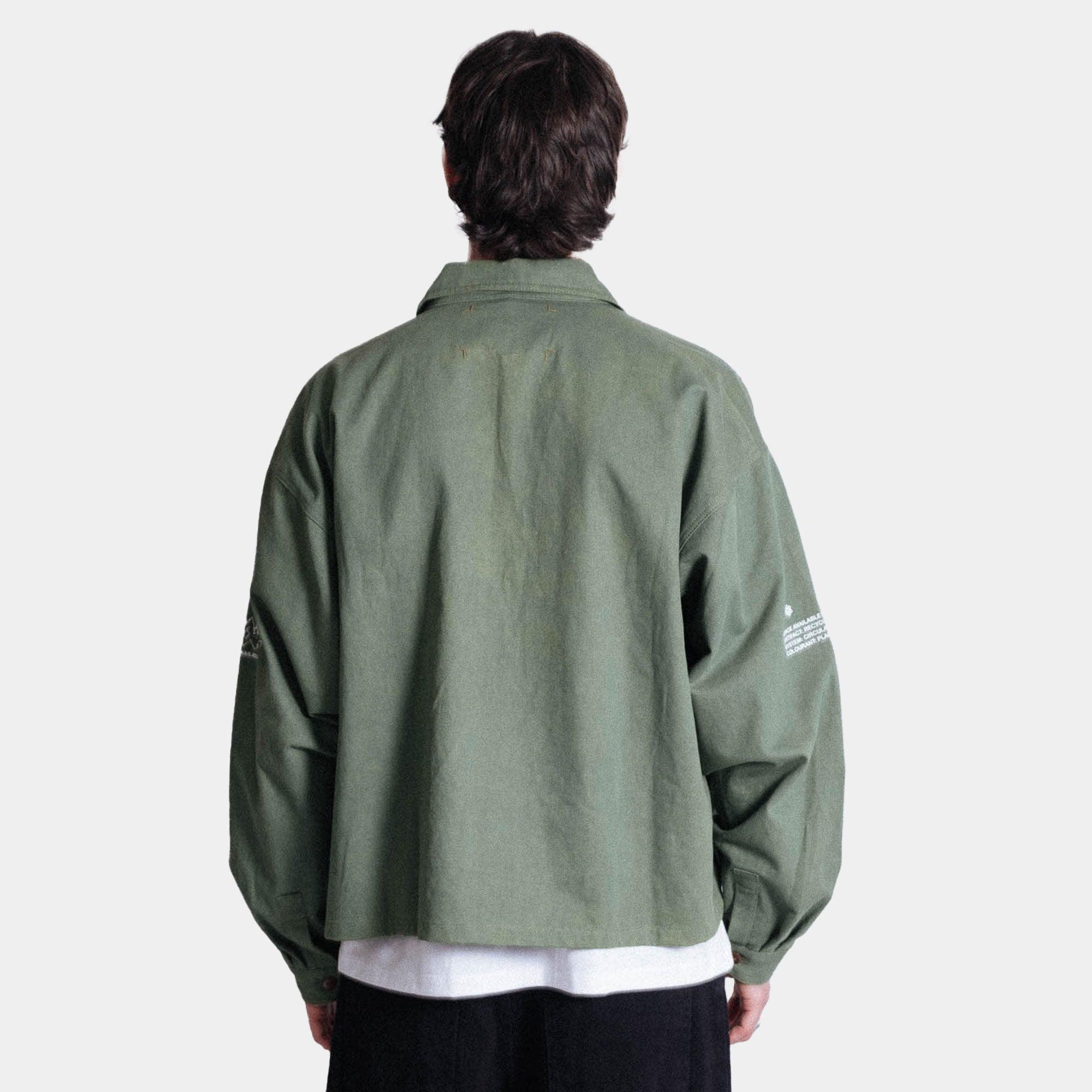 Space Available Recycling Uniform Jacket - Green - Never Never