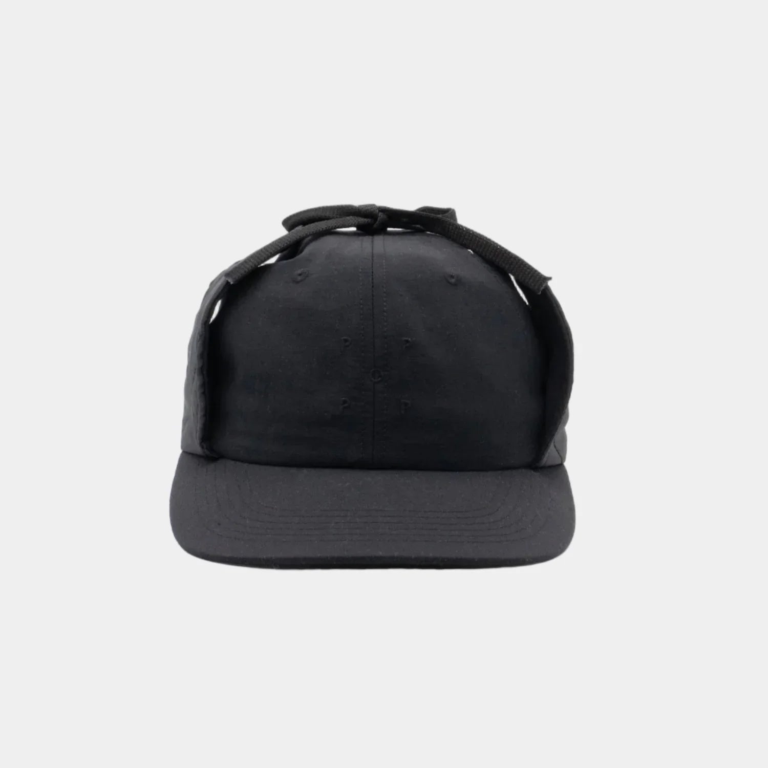 Pop Trading Company Earflap Hat - Black