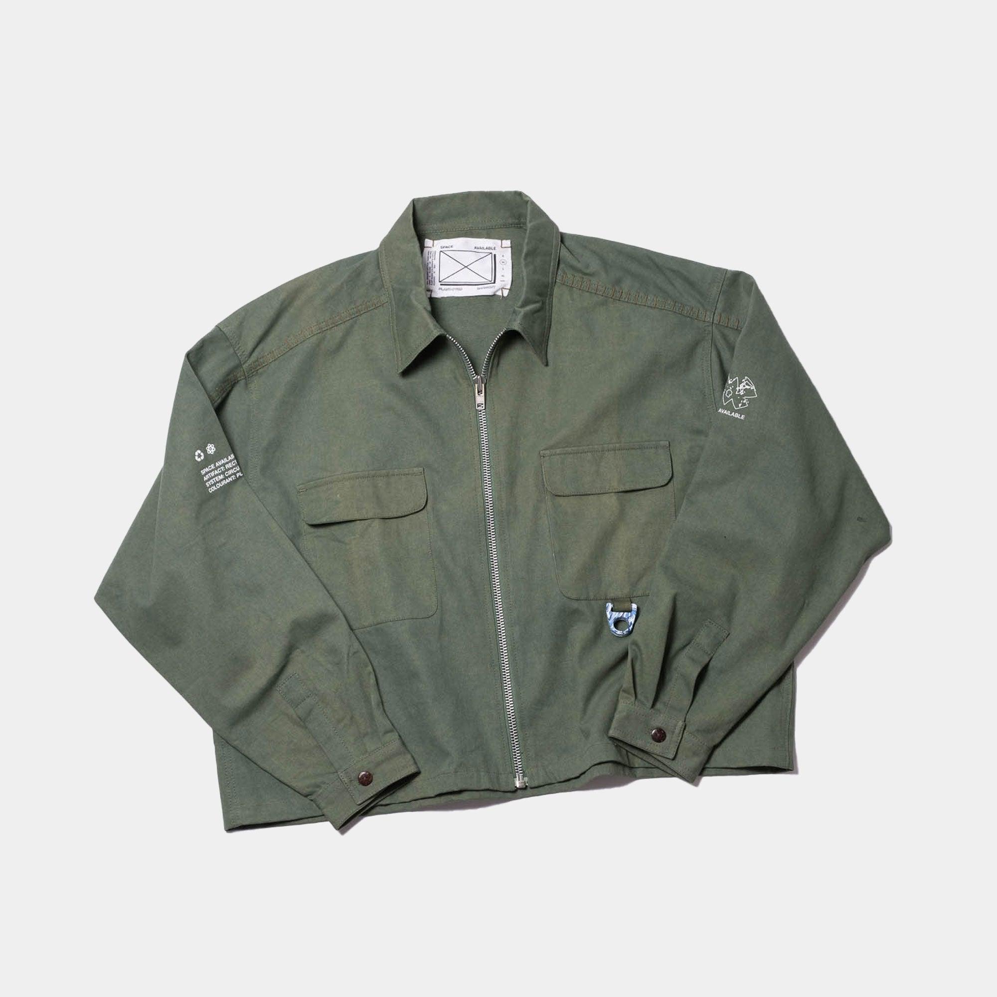 Space Available Recycling Uniform Jacket - Green - Never Never