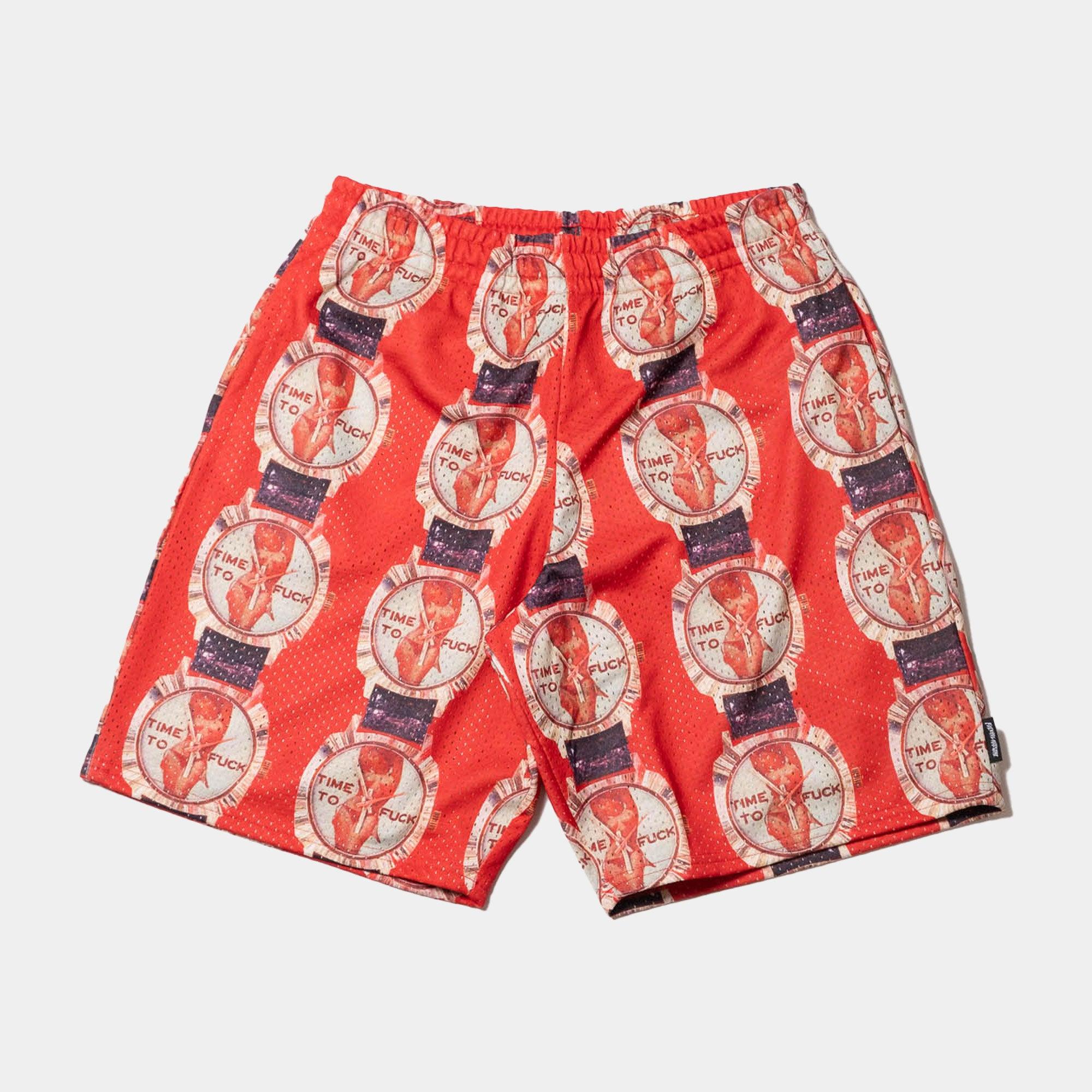Fucking Awesome TTF Mesh Shorts - All Over Print - Never Never