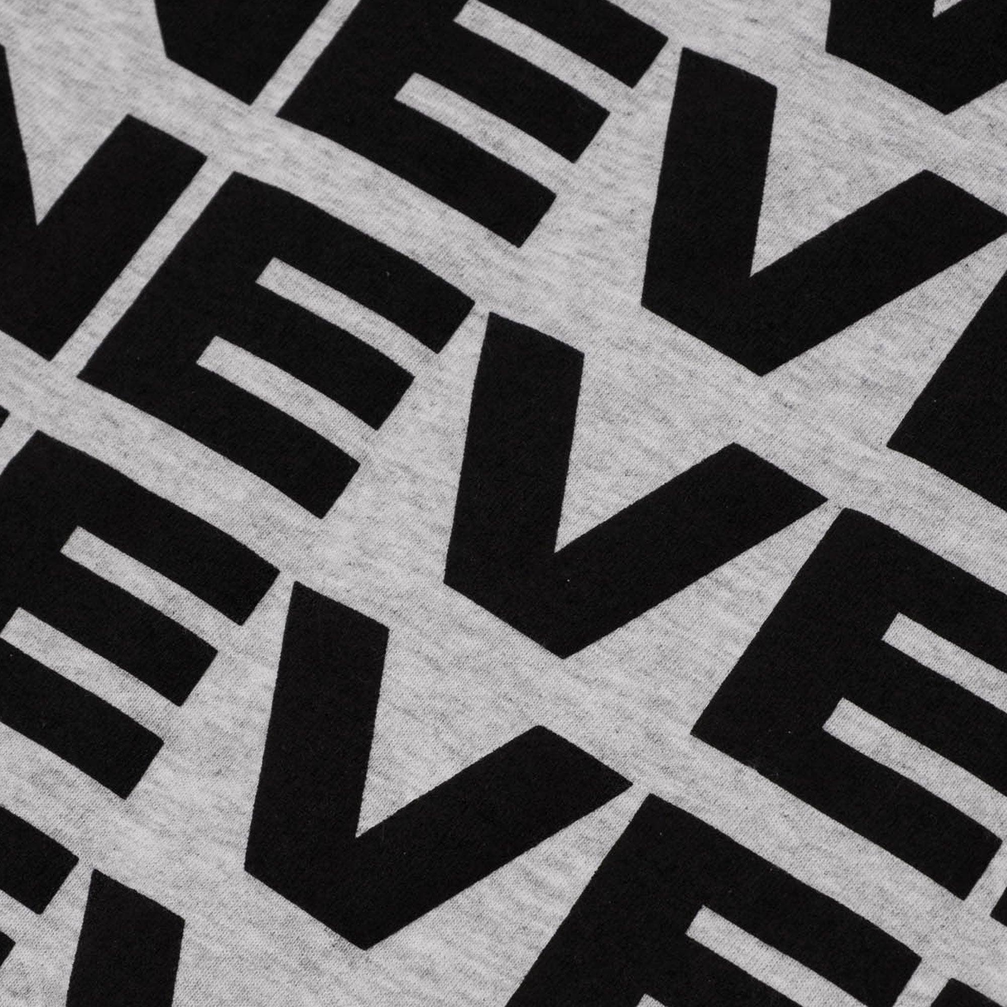 Never Never Concrète Stack LS Tee - Ash Grey - Never Never