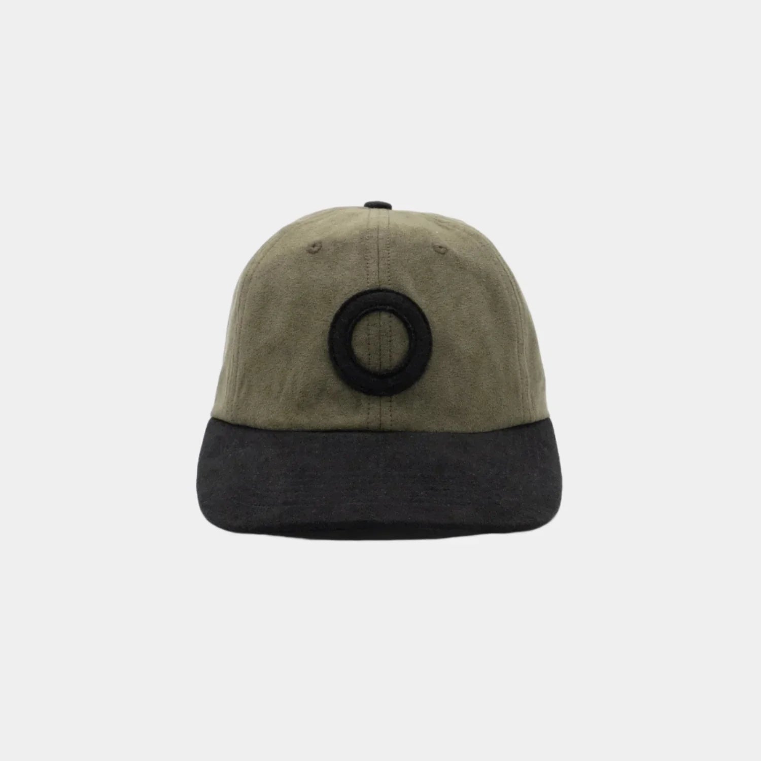 Pop Trading Company O Six Panel Hat - Olive/Black