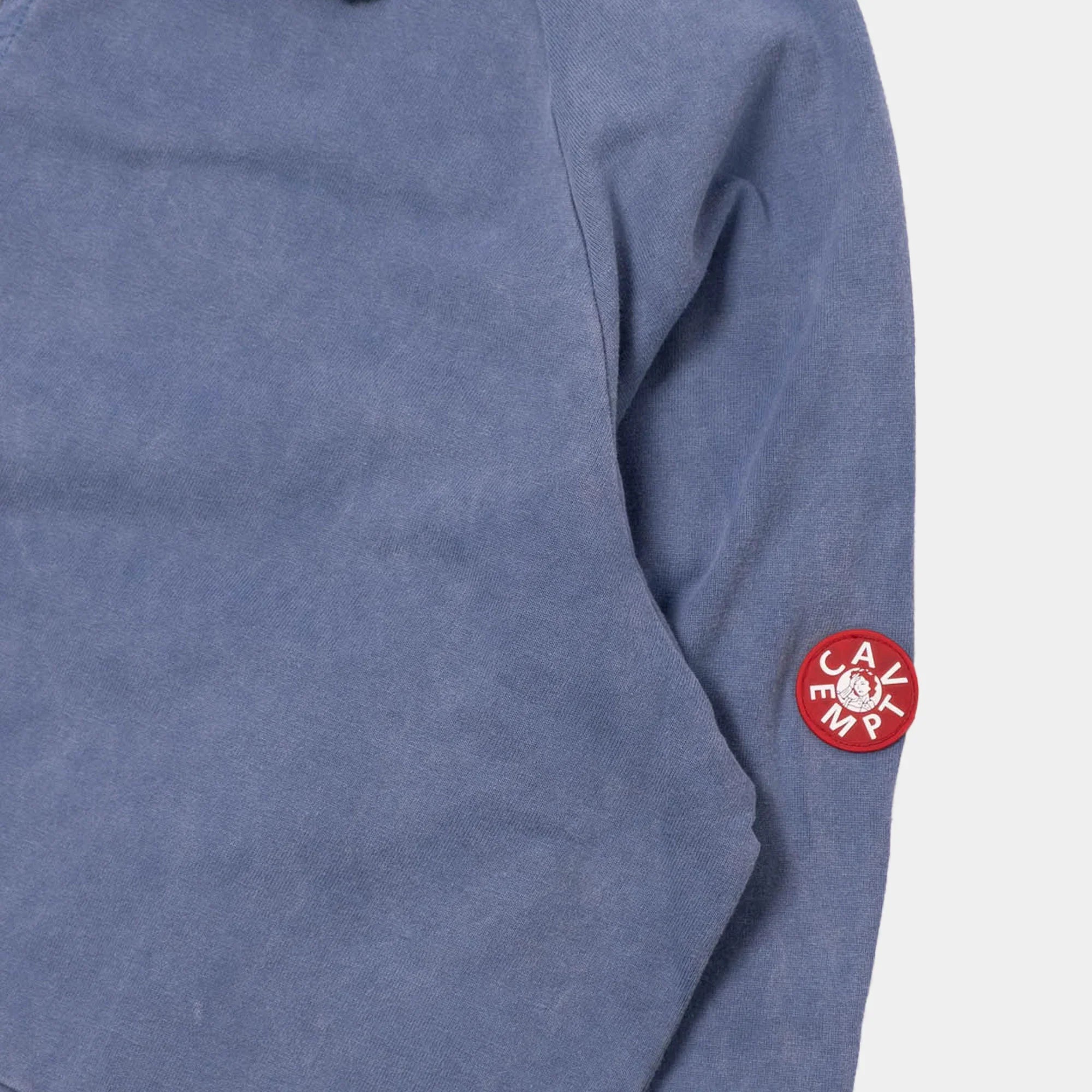 Cav Empt Overdye Cotton Jersey Zip Up - Grey