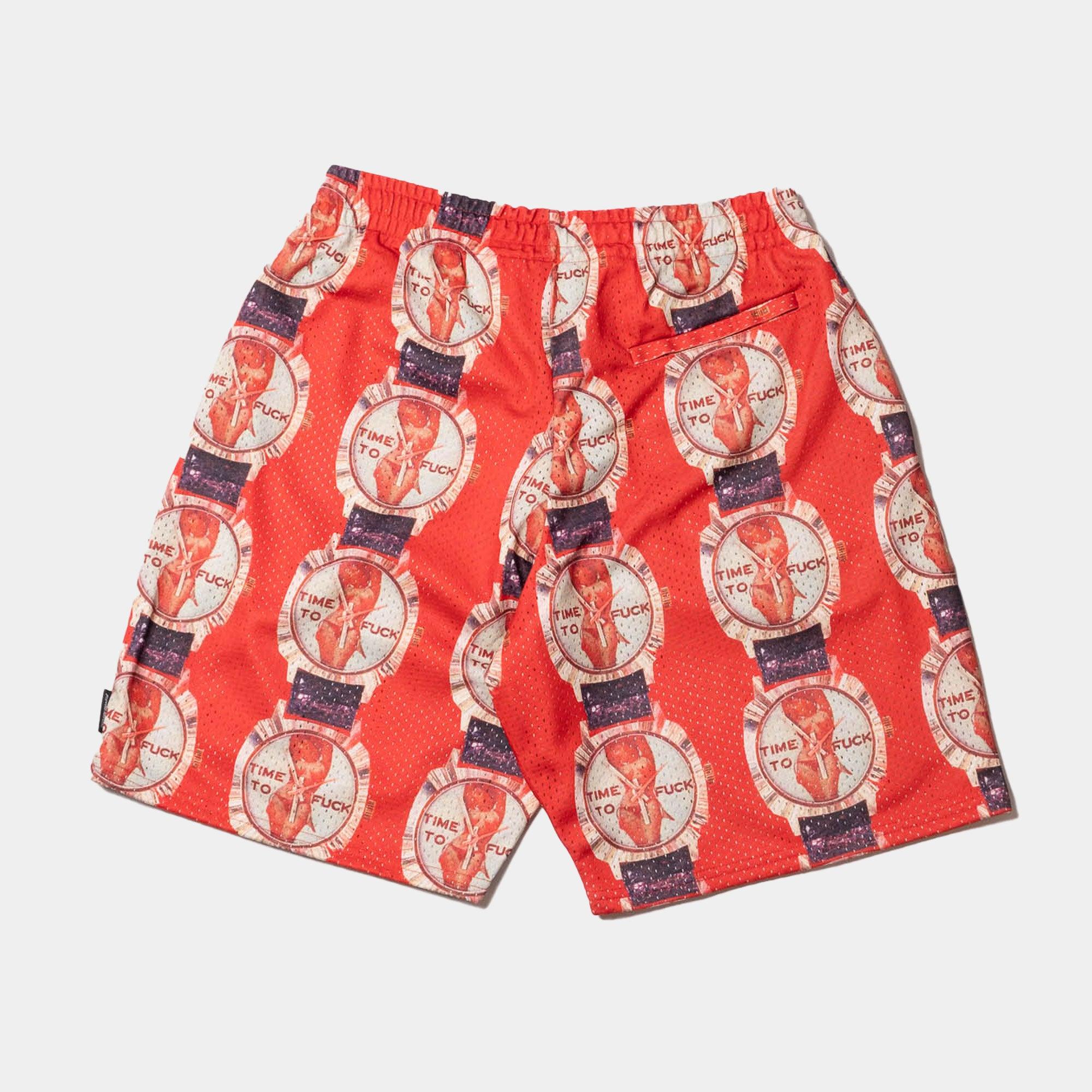 Fucking Awesome TTF Mesh Shorts - All Over Print - Never Never
