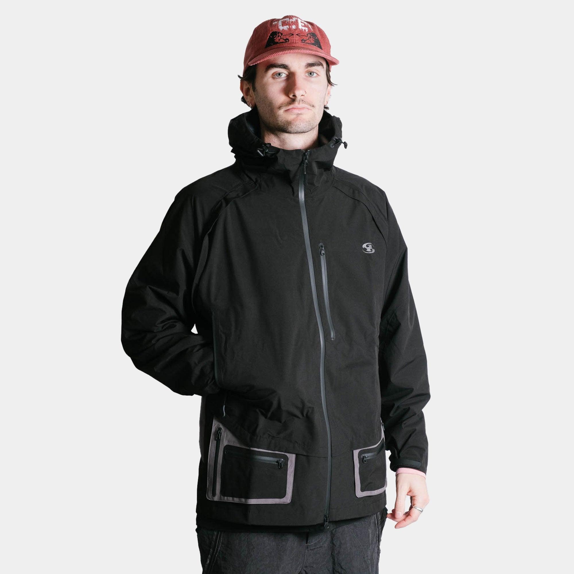 San San Gear 3L Windblock Jacket - Black - Never Never
