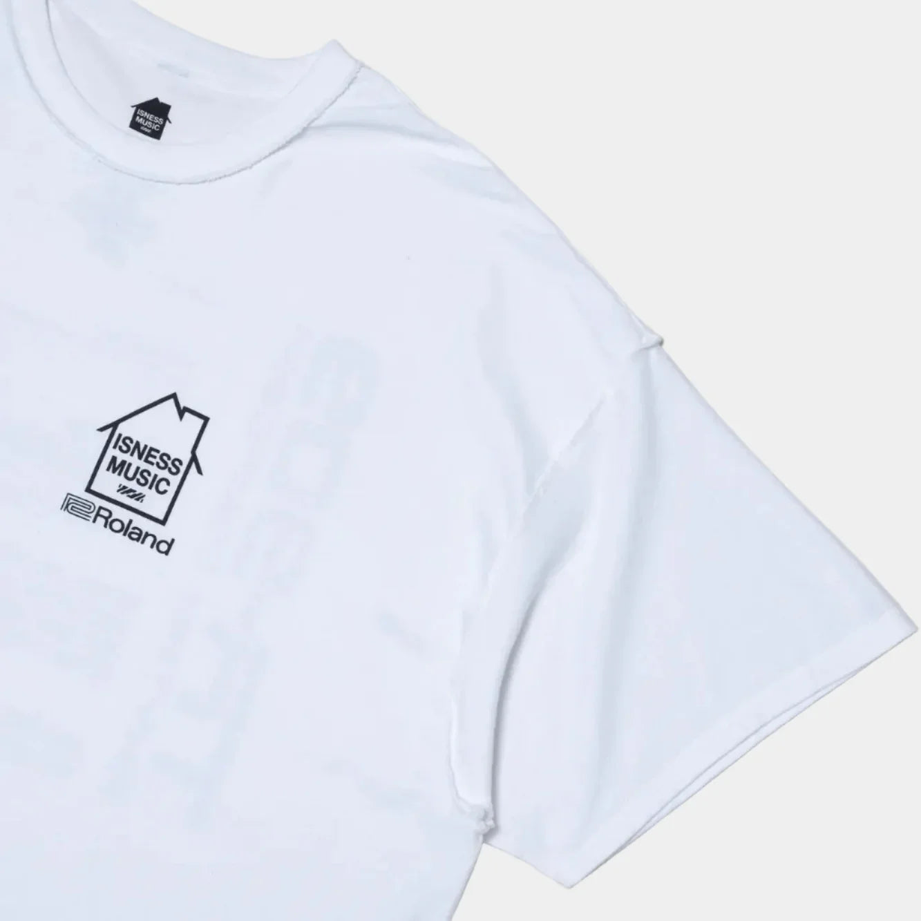 is-ness x Roland TR-909 Tee - White
