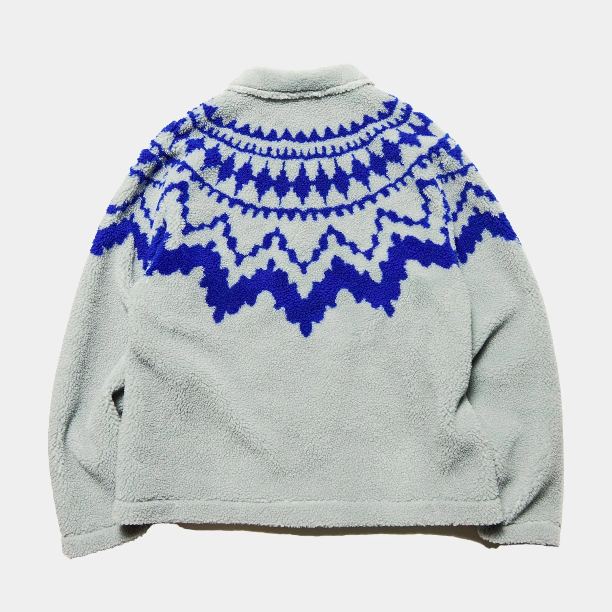 Uniform Experiment Sherpa Blouson - Light Grey - Never Never