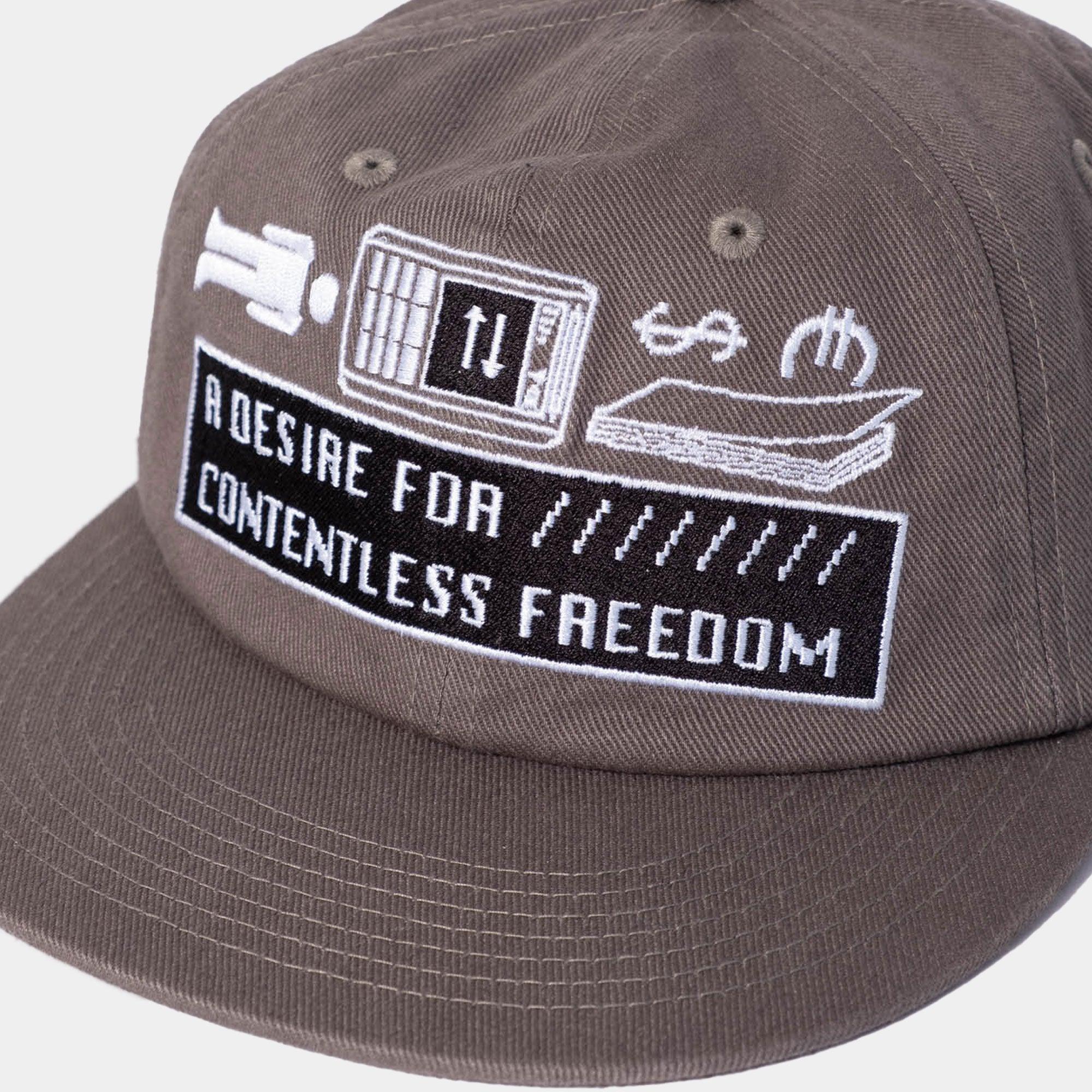 Cav Empt Contentless Cap - Charcoal - Never Never