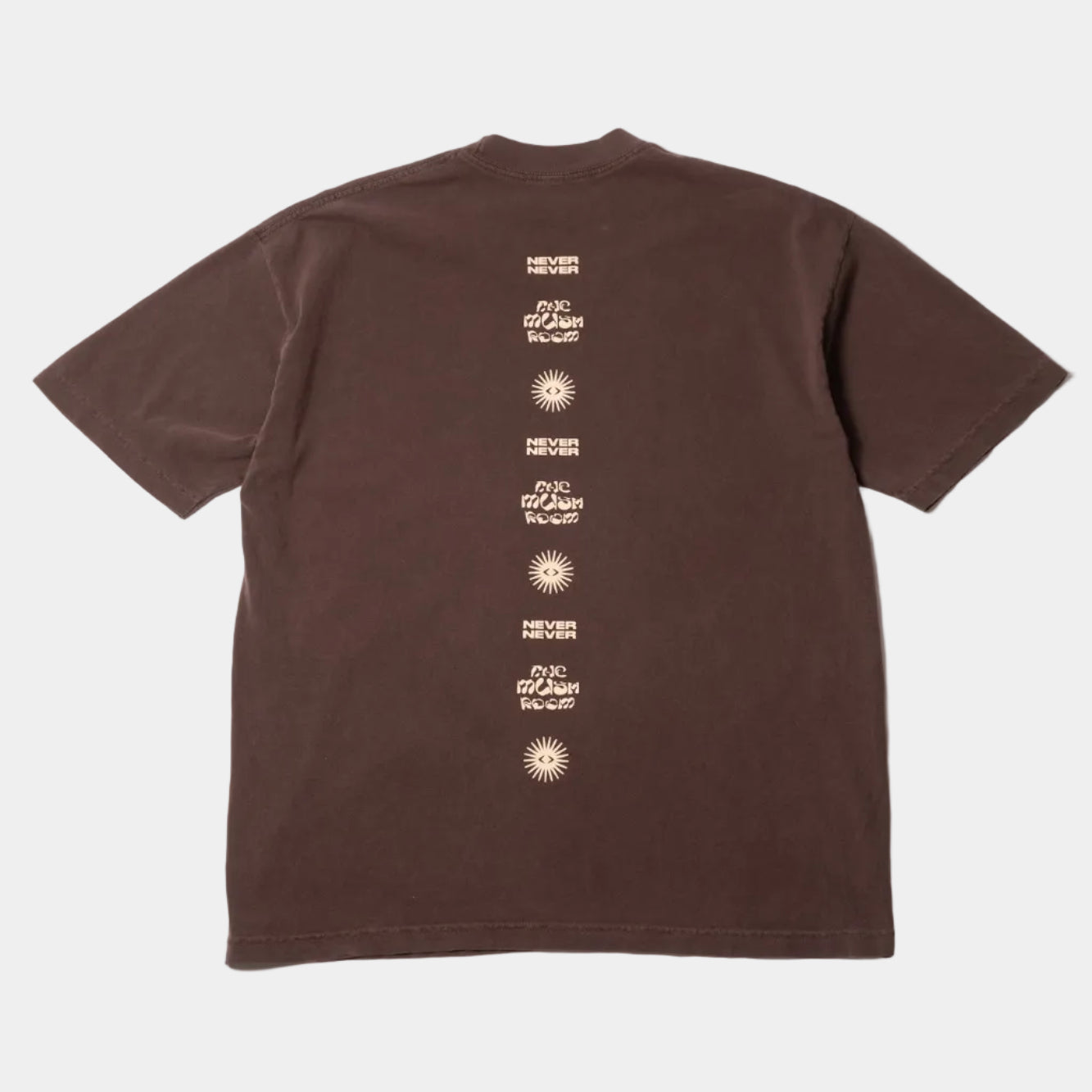 Never Never The Mush Room Tee - Brown
