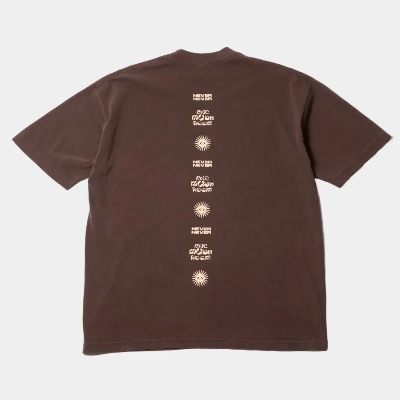 Never Never The Mush Room Tee - Brown