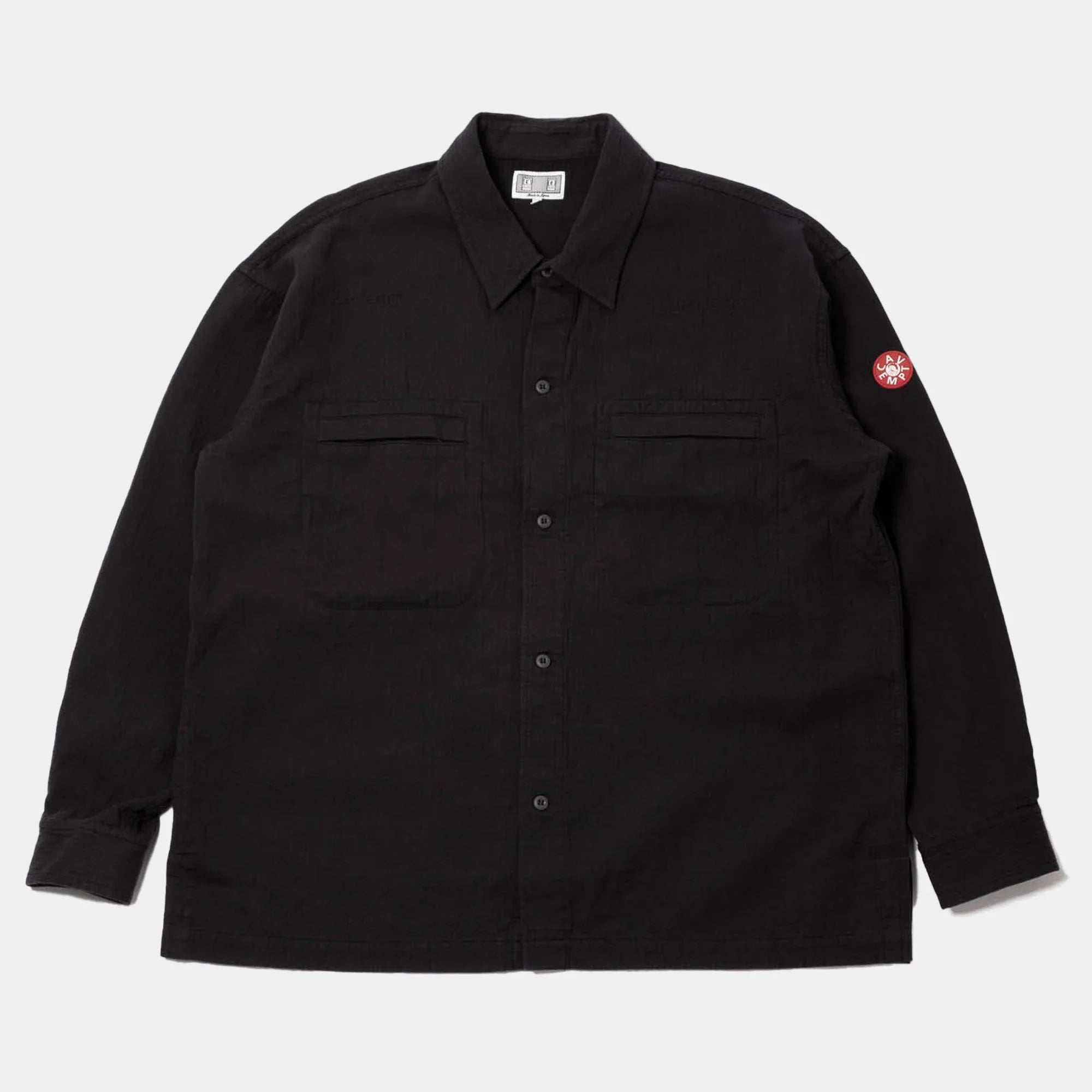 Cav Empt Soft Cotton Casual Shirt - Charcoal