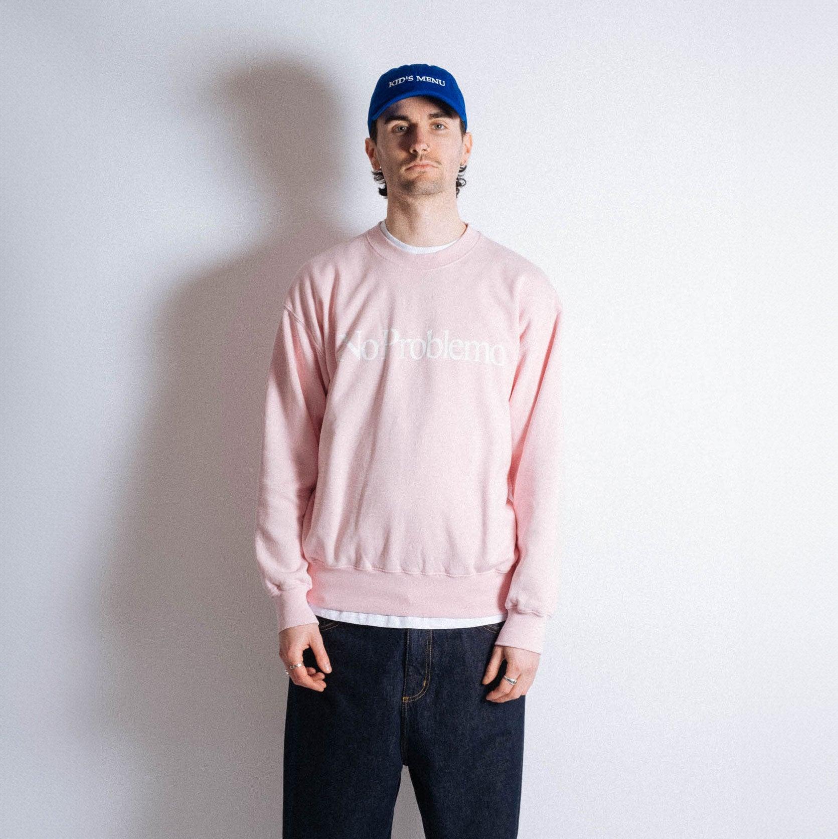 No Problemo Sweatshirt - Pale Pink - Never Never