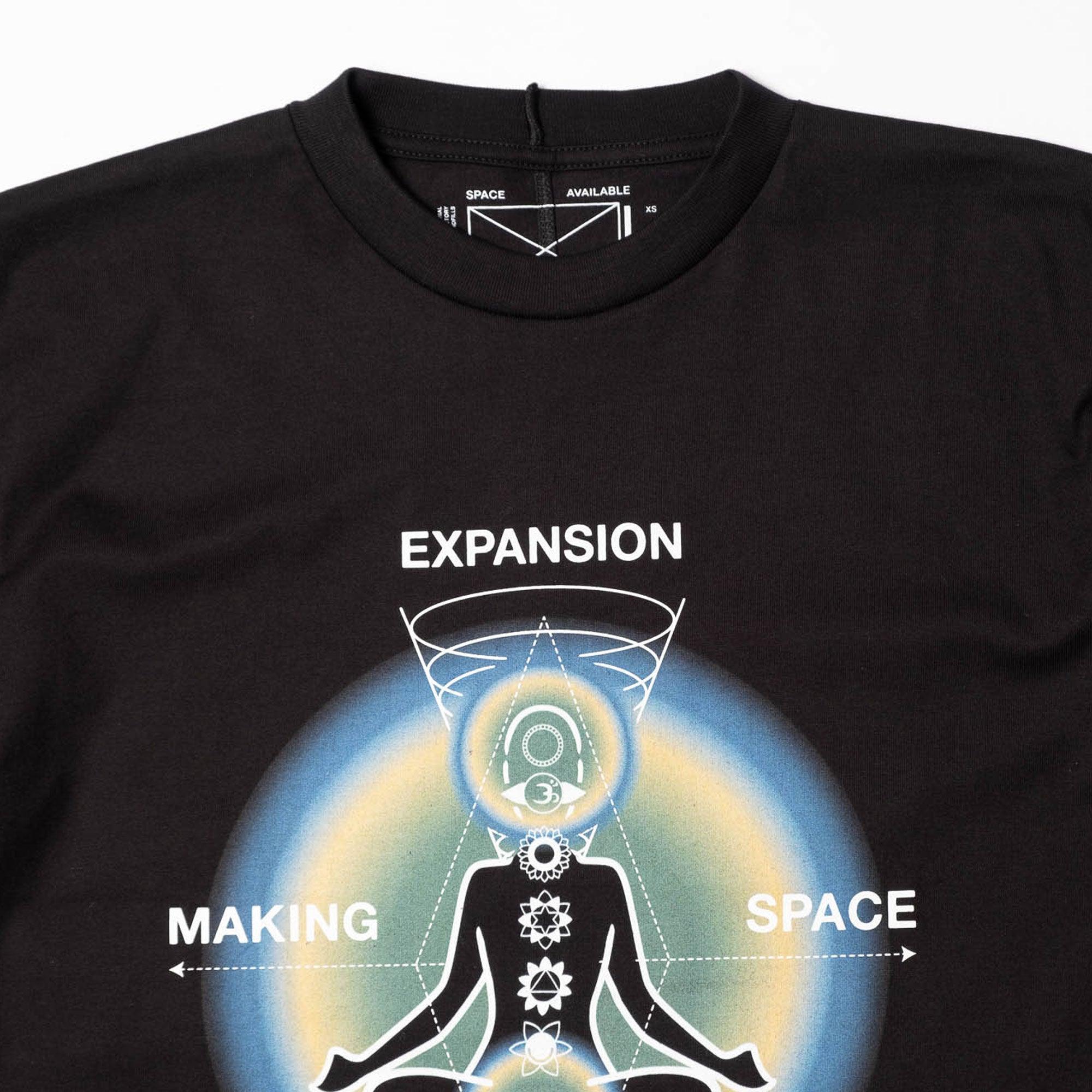 Space Available Making Space Tee - Black - Never Never