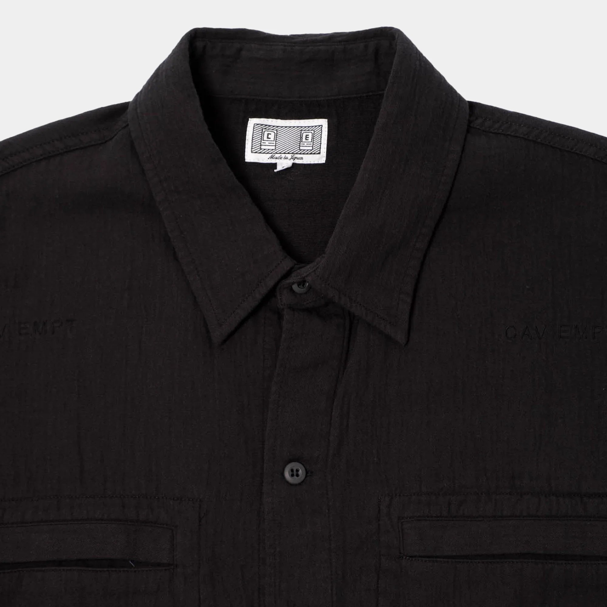 Cav Empt Soft Cotton Casual Shirt - Charcoal